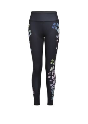 Girls 7-16 AEROREADY® "Floral" Sublimated Legging - Extended