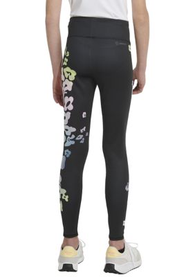 Girls 7-16 AEROREADY® "Floral" Sublimated Legging - Extended