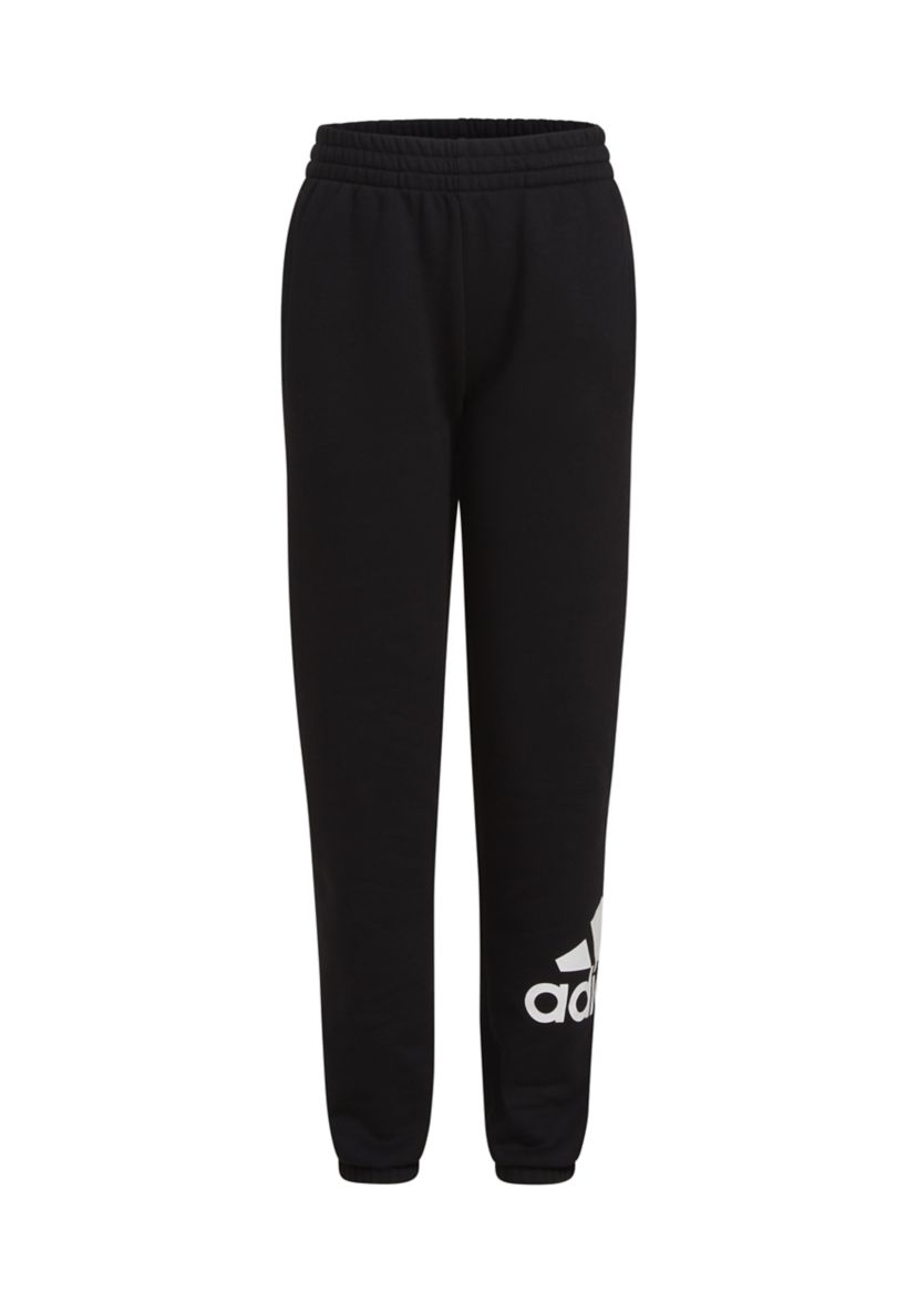 Girls 7-16 Elastic Waistband Essential Sportswear Logo Fleece Joggers