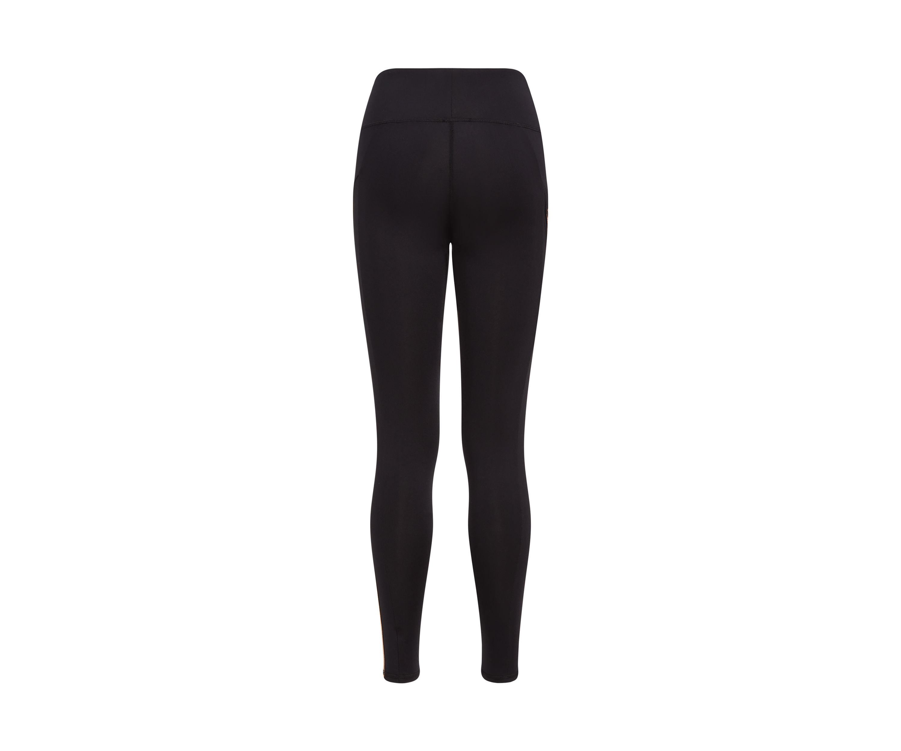 Girls 7-16 3 Stripe Cozy Leggings with Cellphone Pocket - Extended Size
