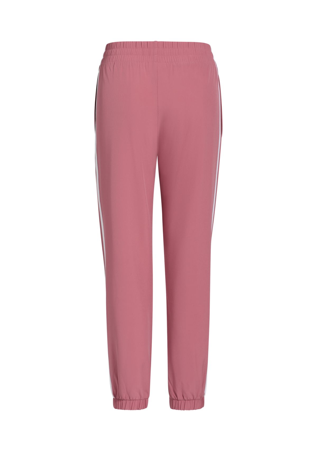 Girls 7-16 Elastic Waistband Woven 3 Stripe Jogger Pants