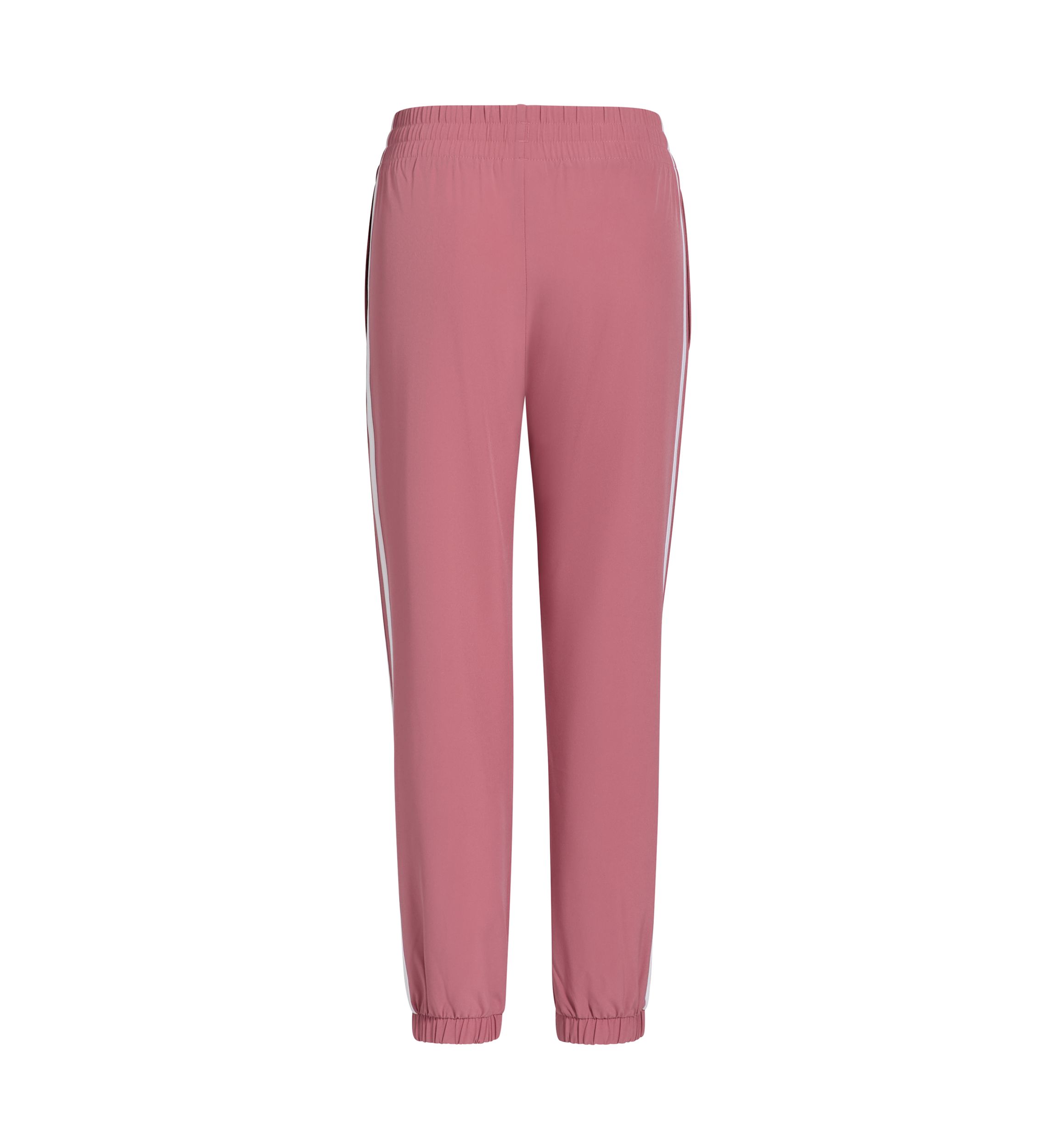 Girls 7-16 Elastic Waistband Woven 3 Stripe Jogger Pants