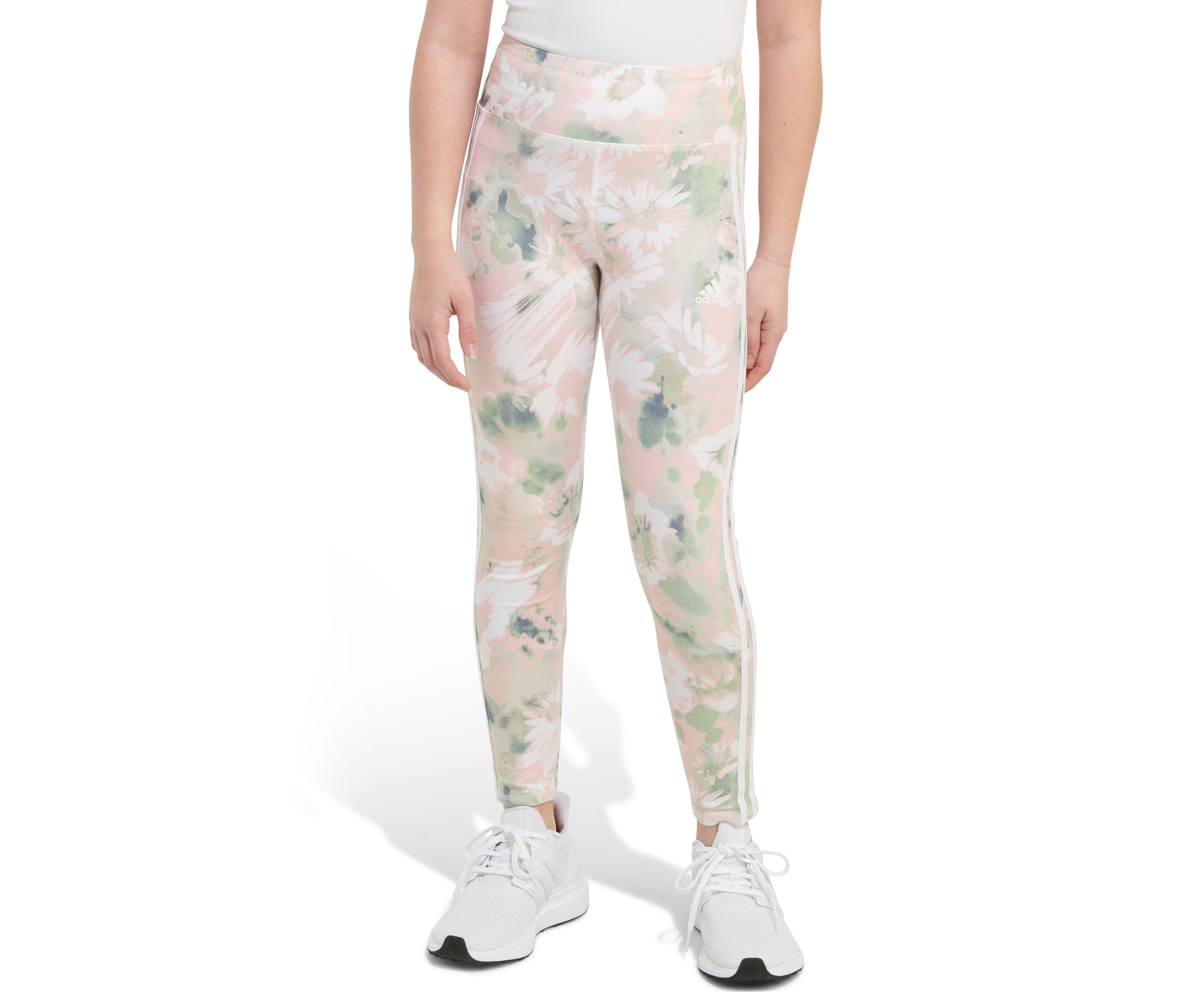 Girls 7-16 Detached Waistband 3S Printed Leggings