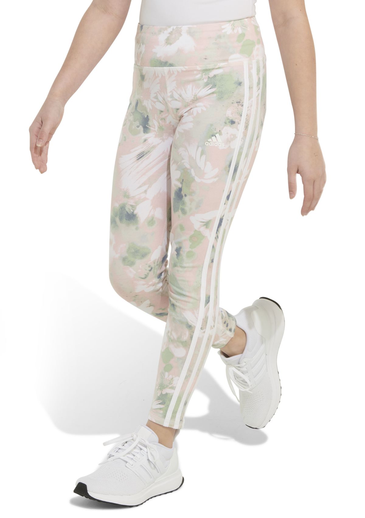 Girls 7-16 Detached Waistband 3S Printed Leggings