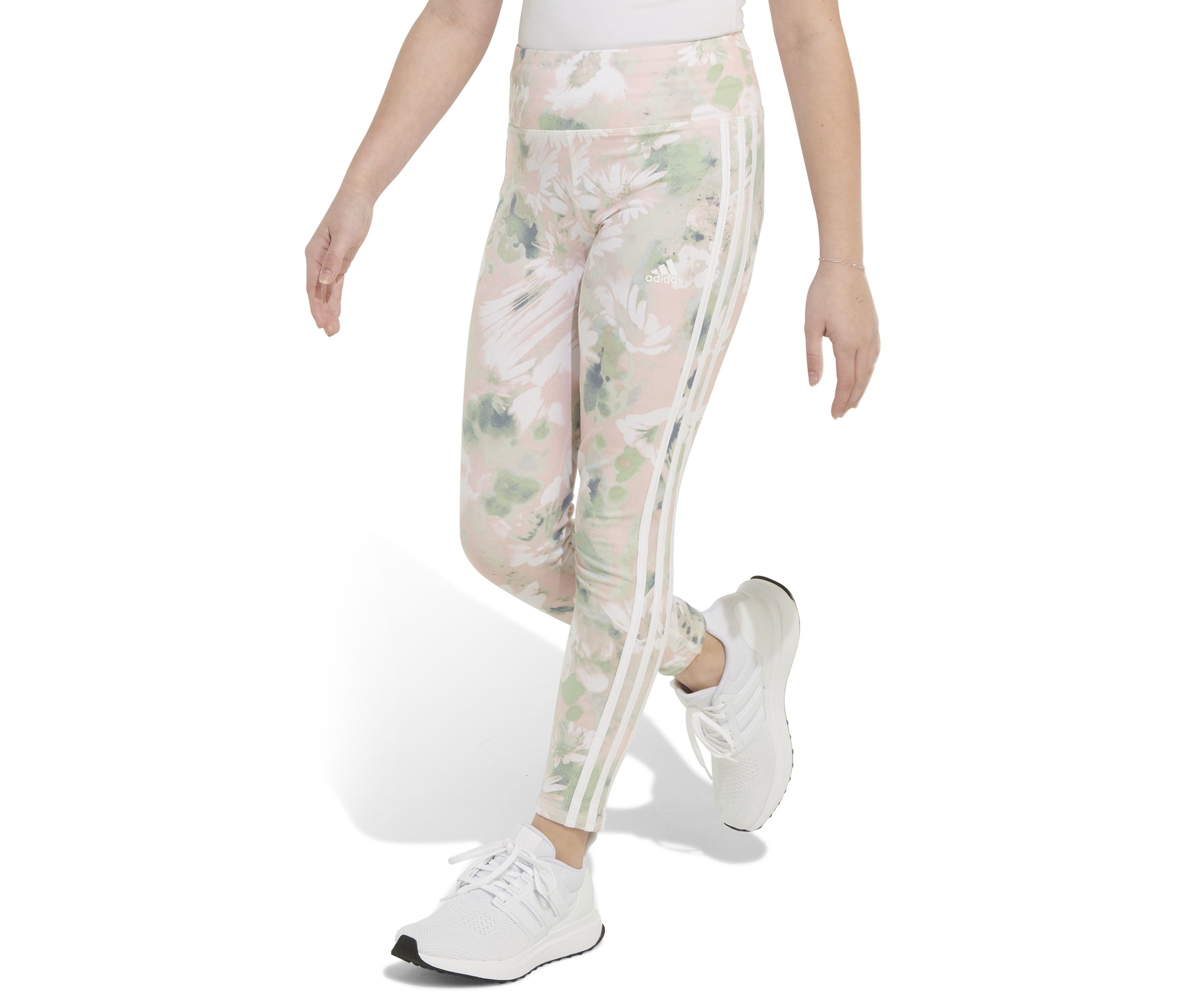 Girls 7-16 Detached Waistband 3S Printed Leggings