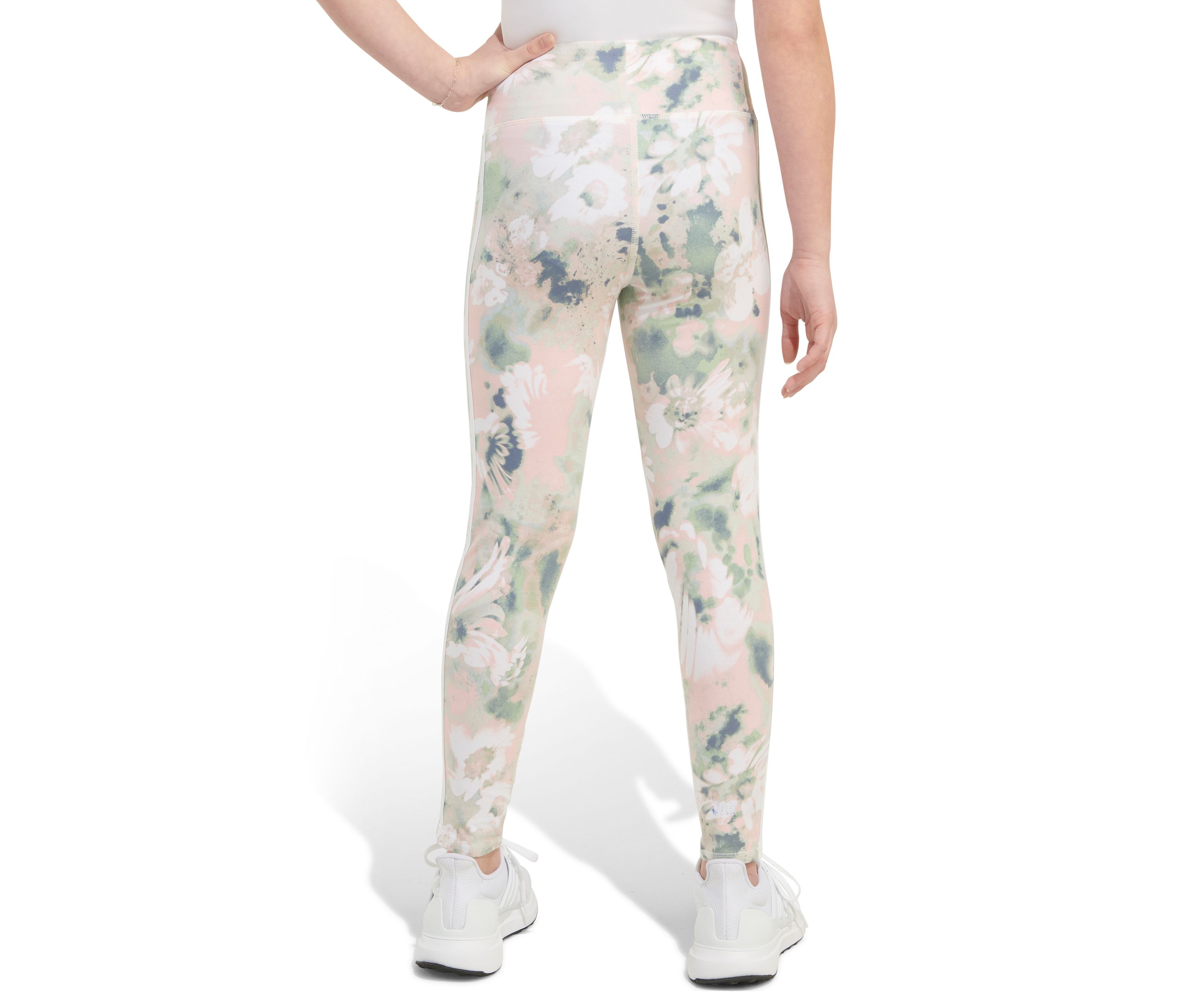 Girls 7-16 Detached Waistband 3S Printed Leggings