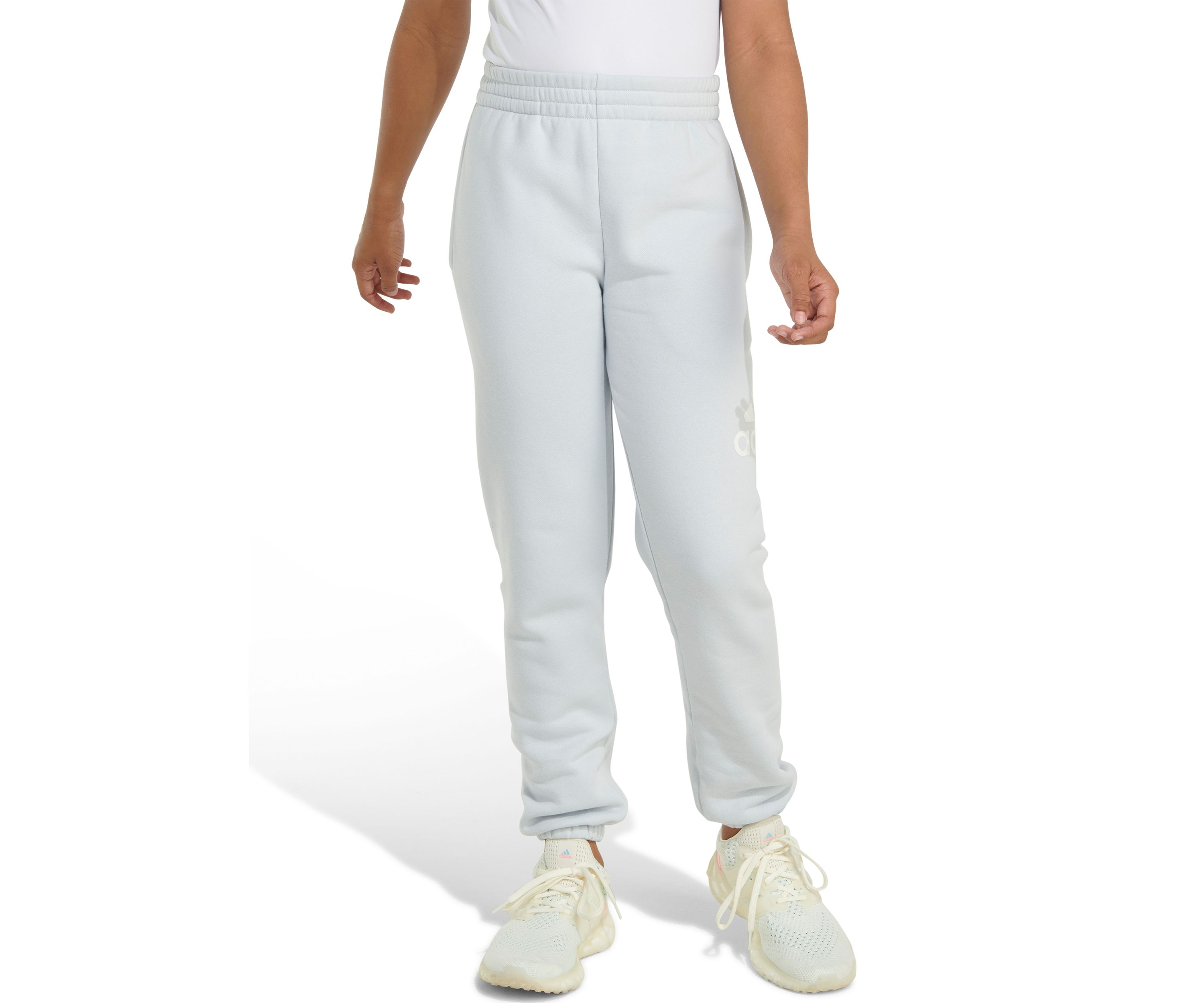 Girls 7-16 Elastic Waistband Essential Fleece Joggers