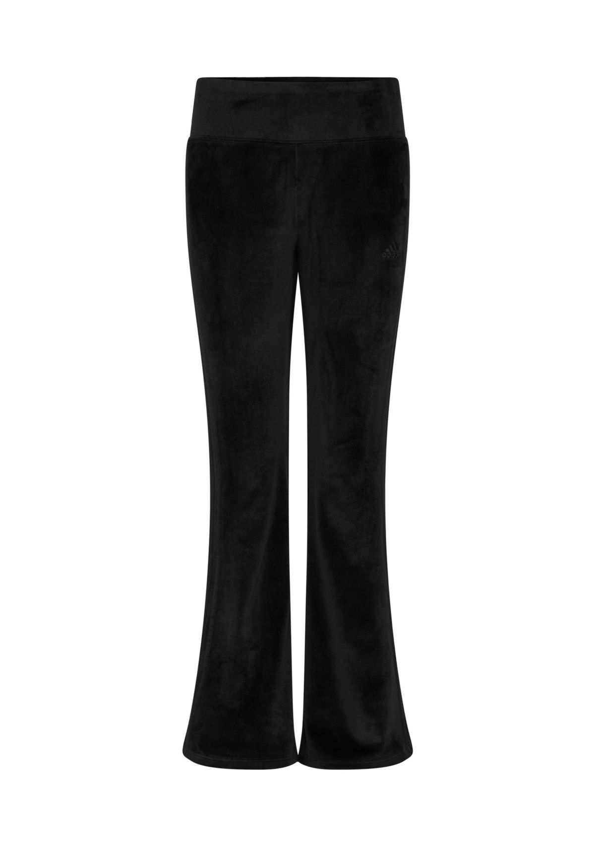 Girls 7-16 Rib Velour Vented Flare Leg Pants