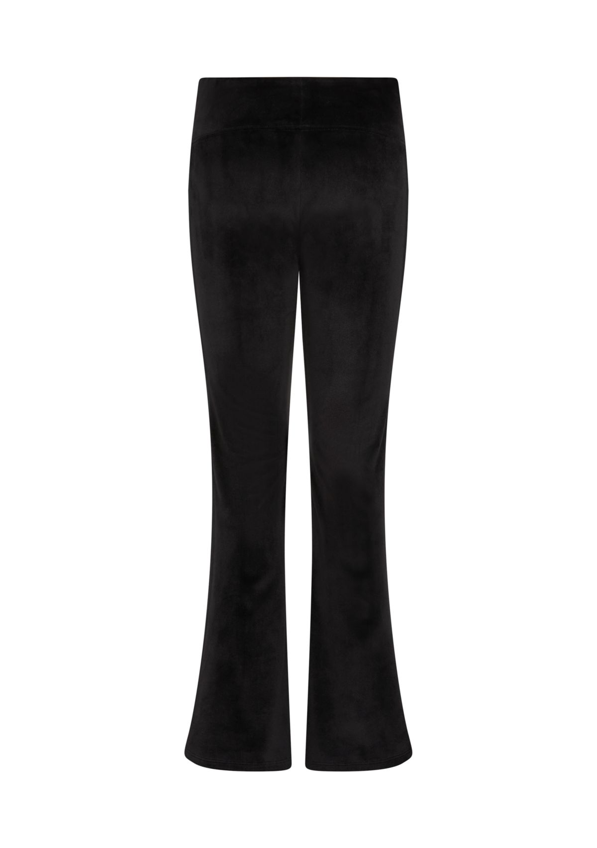 Girls 7-16 Rib Velour Vented Flare Leg Pants