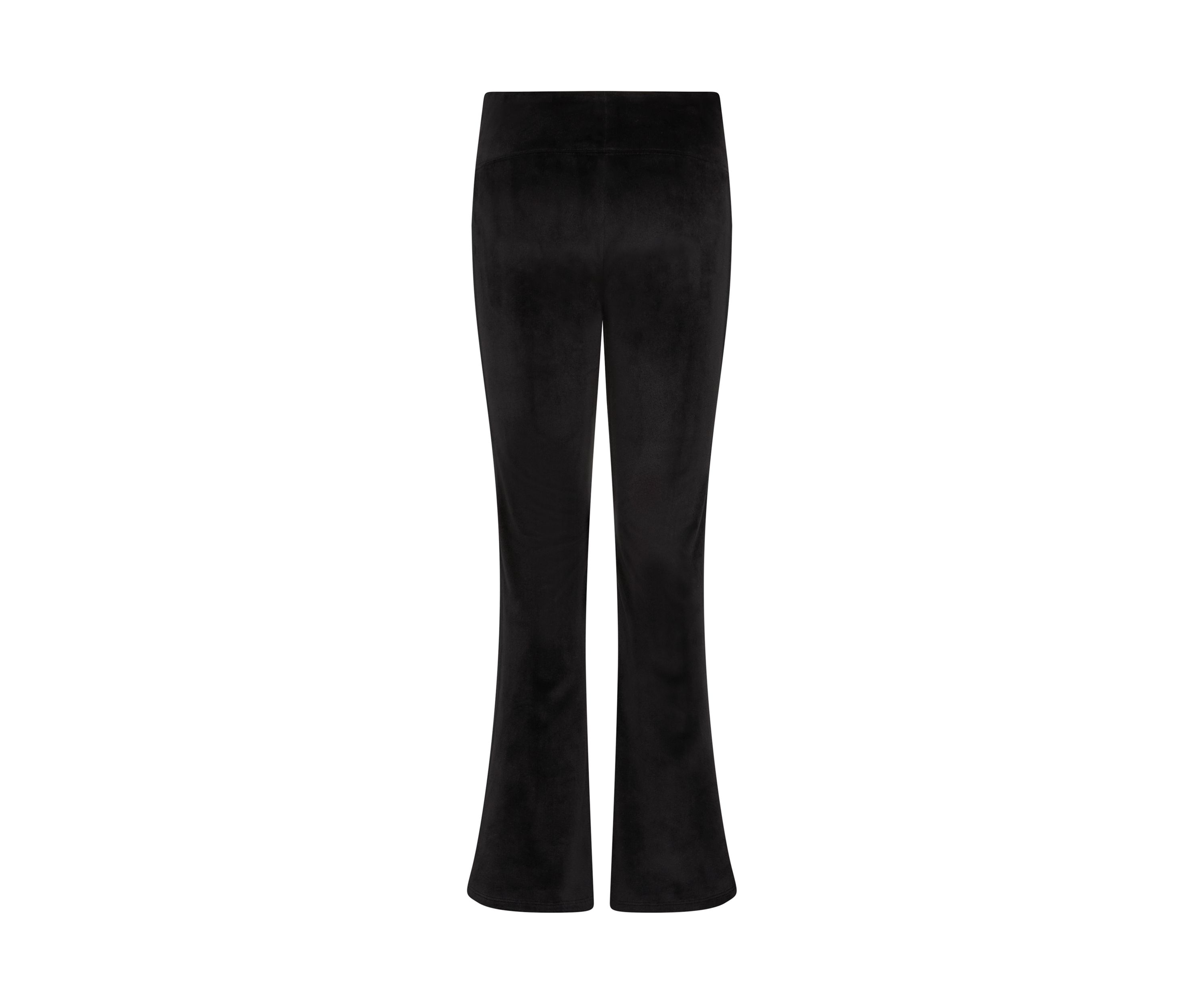 Girls 7-16 Rib Velour Vented Flare Leg Pants