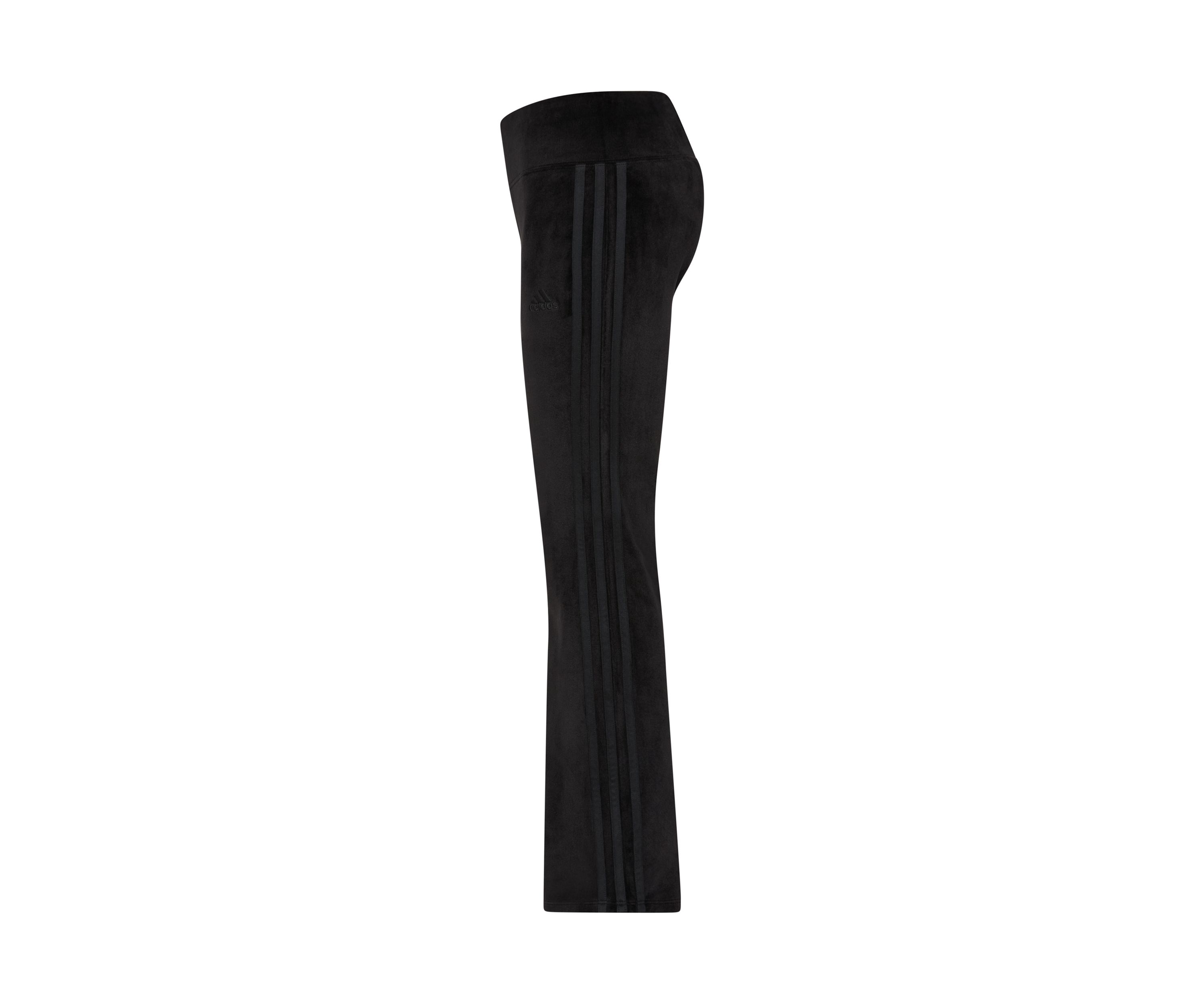 Girls 7-16 Rib Velour Vented Flare Leg Pants