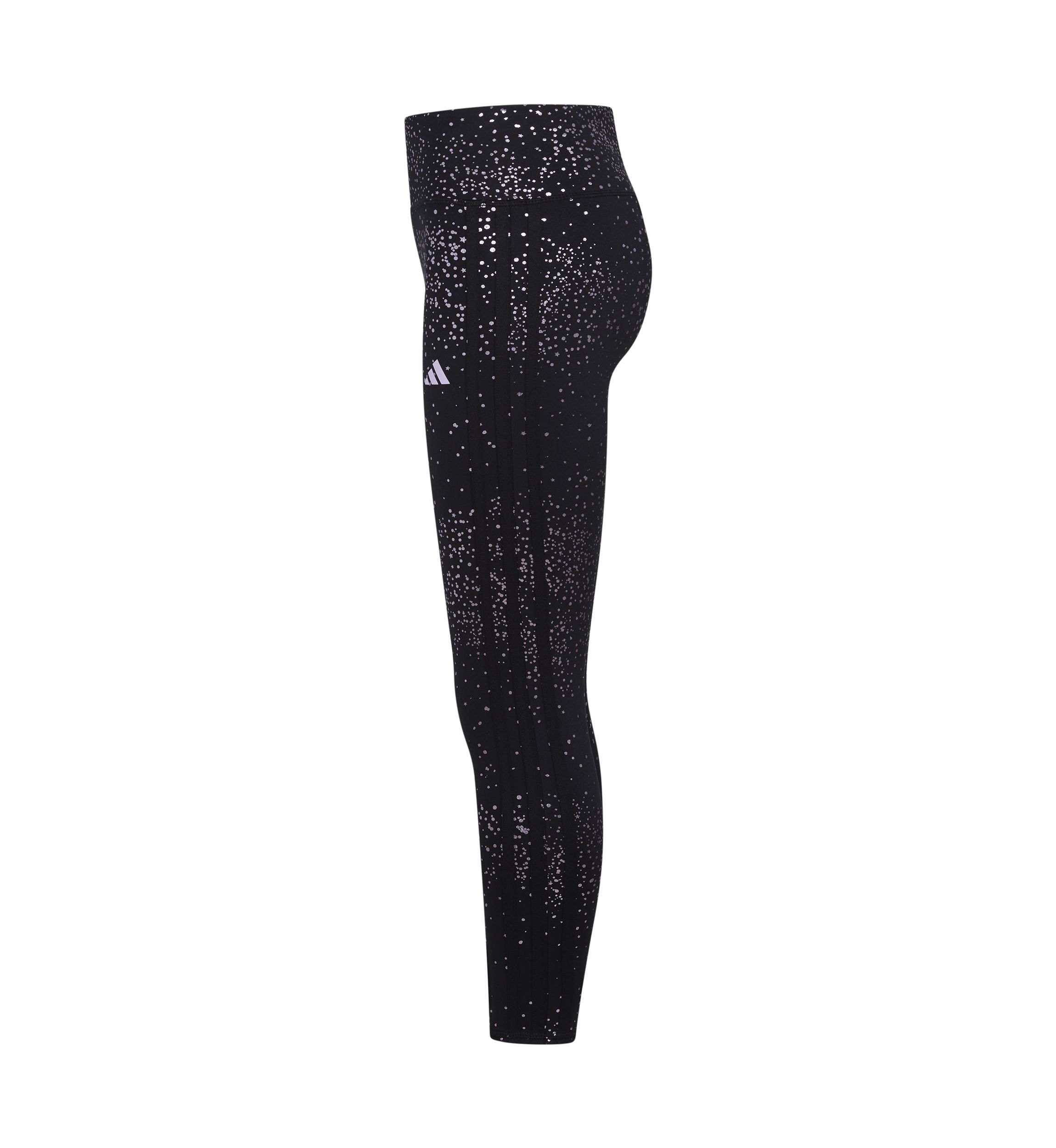 Girls 7-16 Detached Waistband Glam 3 Stripe Cozy Leggings