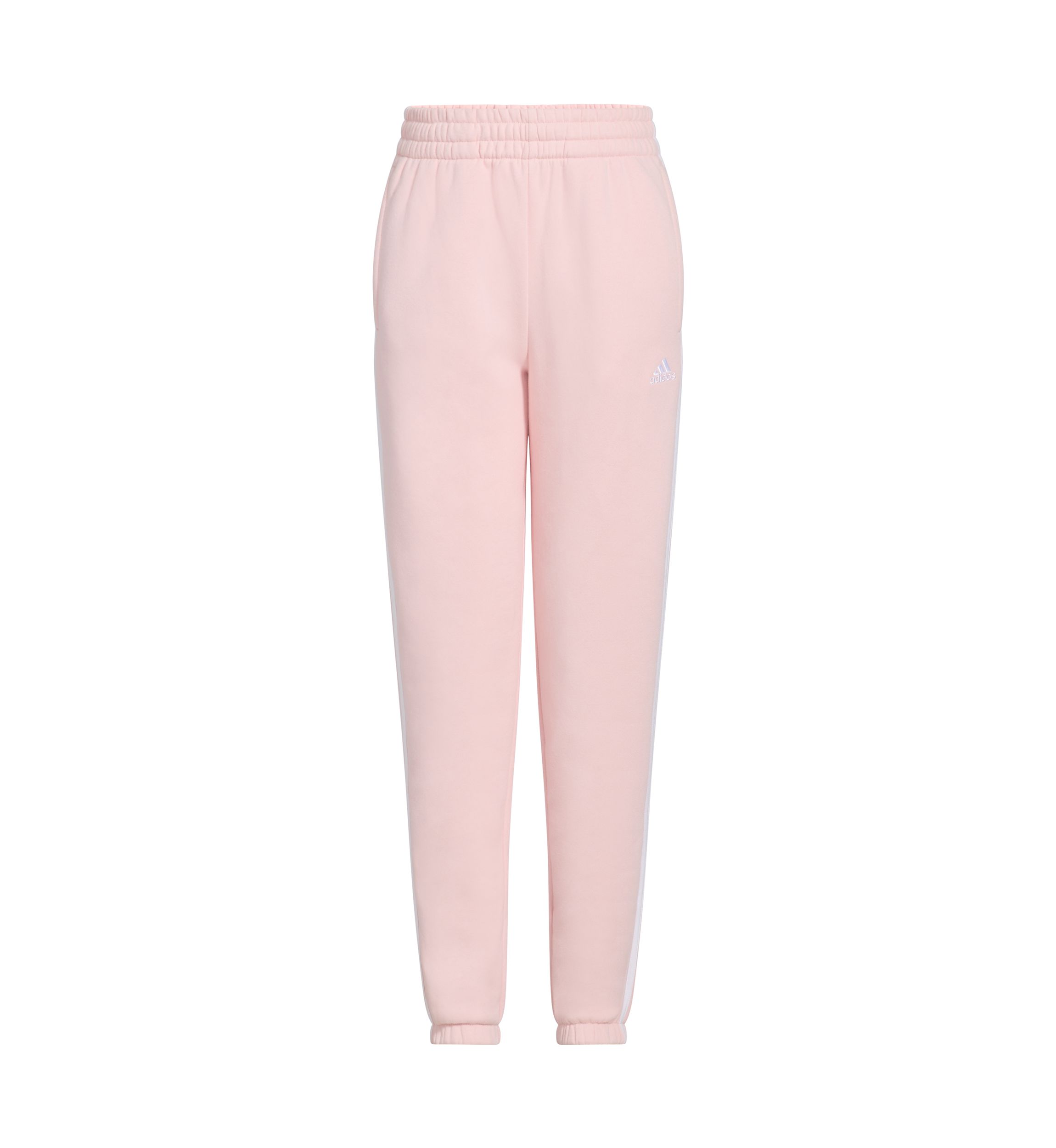 Girls 7-16 3 Stripe Cotton Fleece Joggers - Extended Size