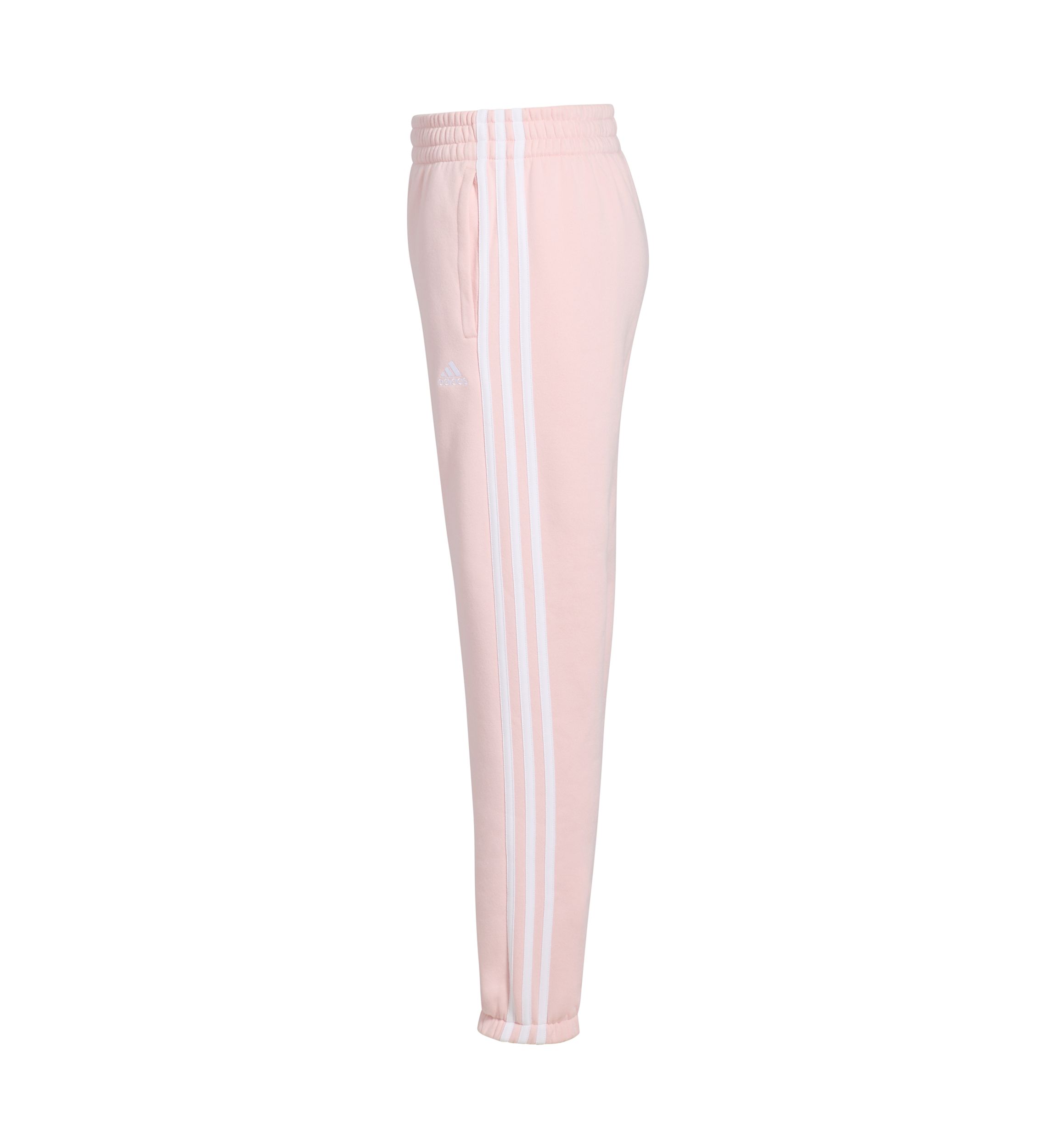 Girls 7-16 3 Stripe Cotton Fleece Joggers - Extended Size