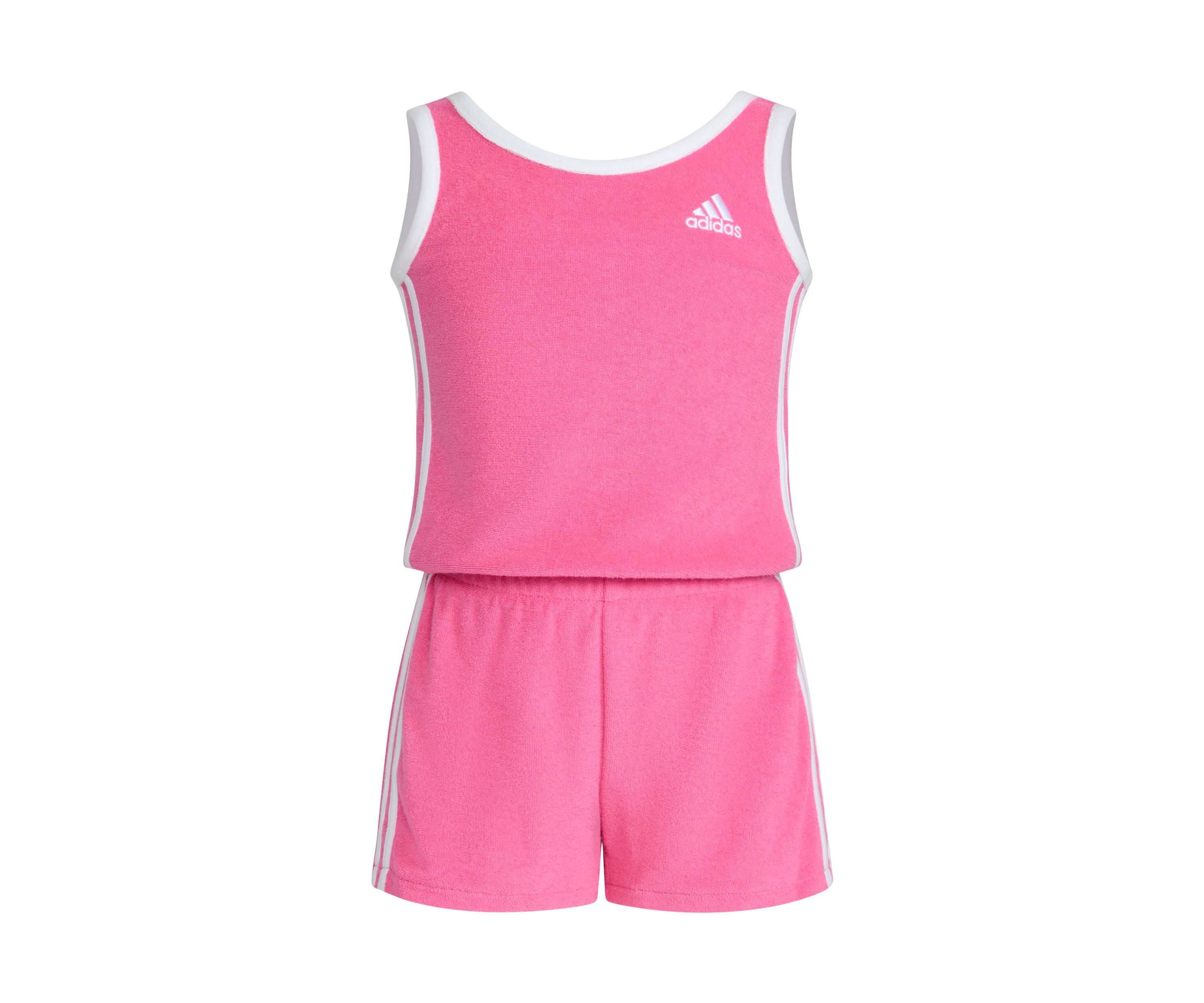 Girls 4-6x Sleeveless Terry Cloth Romper