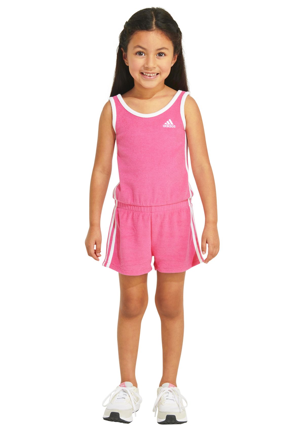 Girls 4-6x Sleeveless Terry Cloth Romper