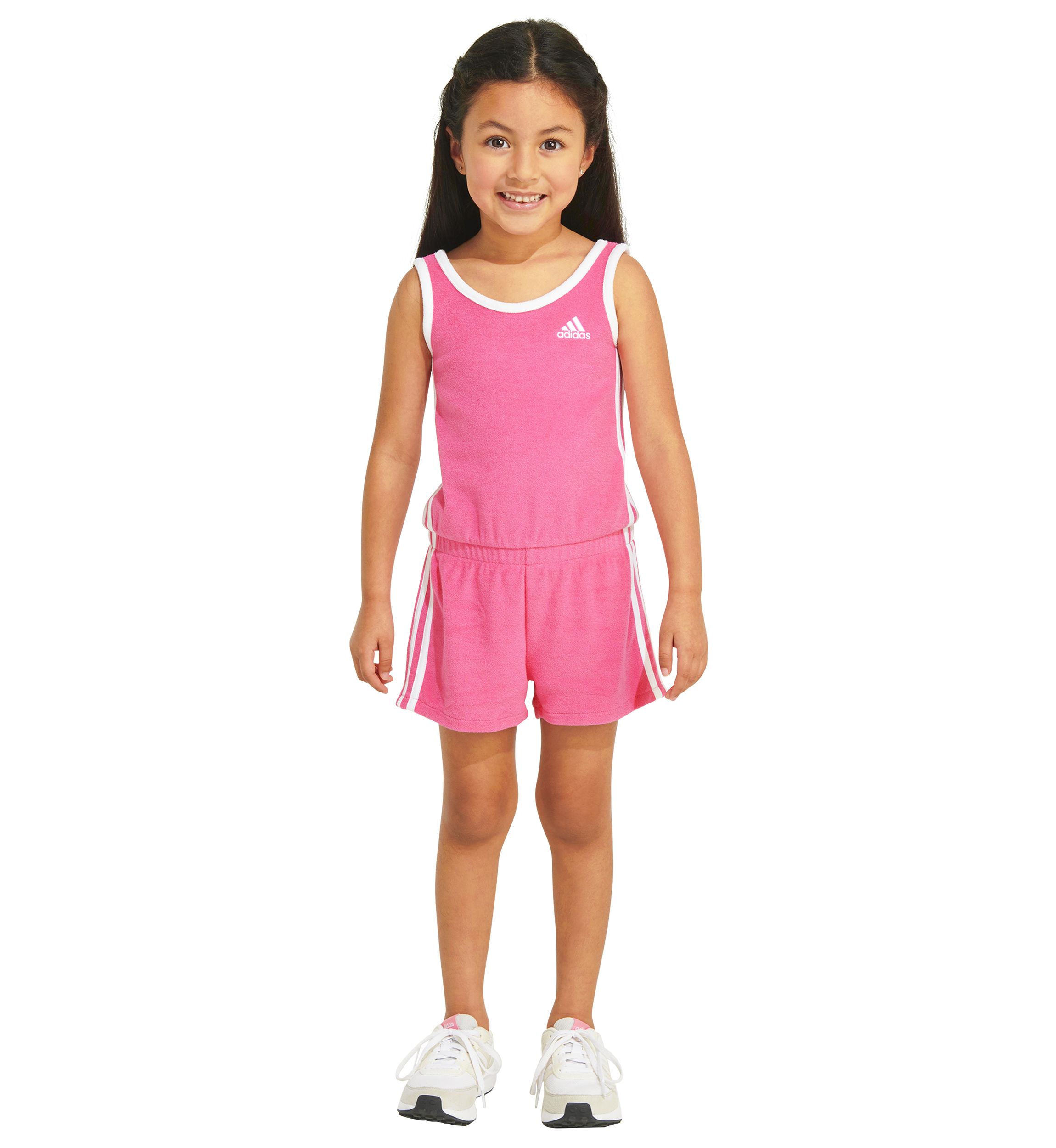 Girls 4-6x Sleeveless Terry Cloth Romper