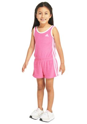 Girls 4-6x Sleeveless Terry Cloth Romper