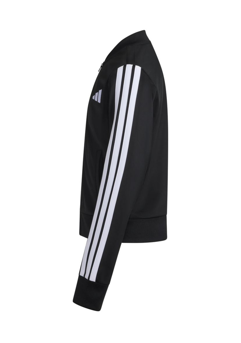 Girls 7-16 Long Sleeve Essential Tricot Bomber Jacket