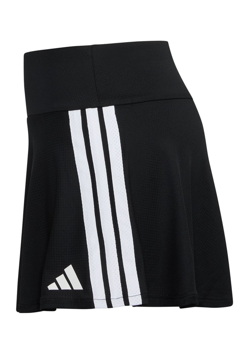 Girls 7-16 Detached Wide Waistband 3 Stripe Flounce Skort