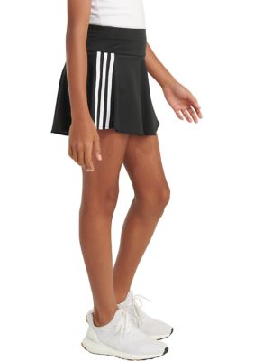 Girls 7-16 3 Stripe Flounce Knit Skort