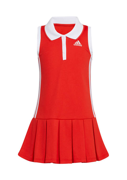 adidas Girls 4-6x Sleeveless Polo Dress