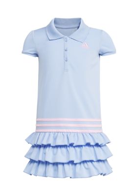 Girls 4-6x Short Sleeve Polo Dress