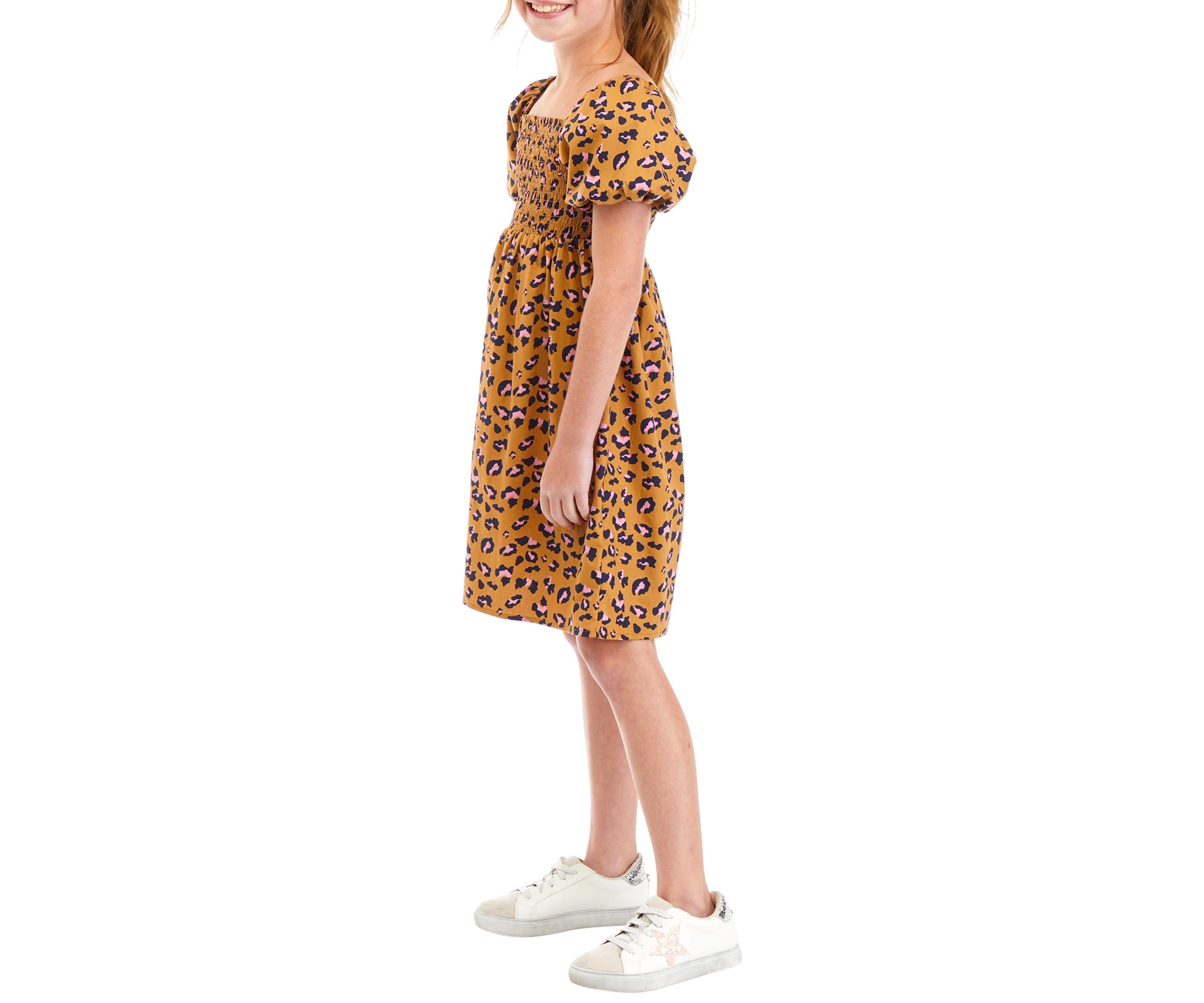 Girls 7-16 Smocked Dress
