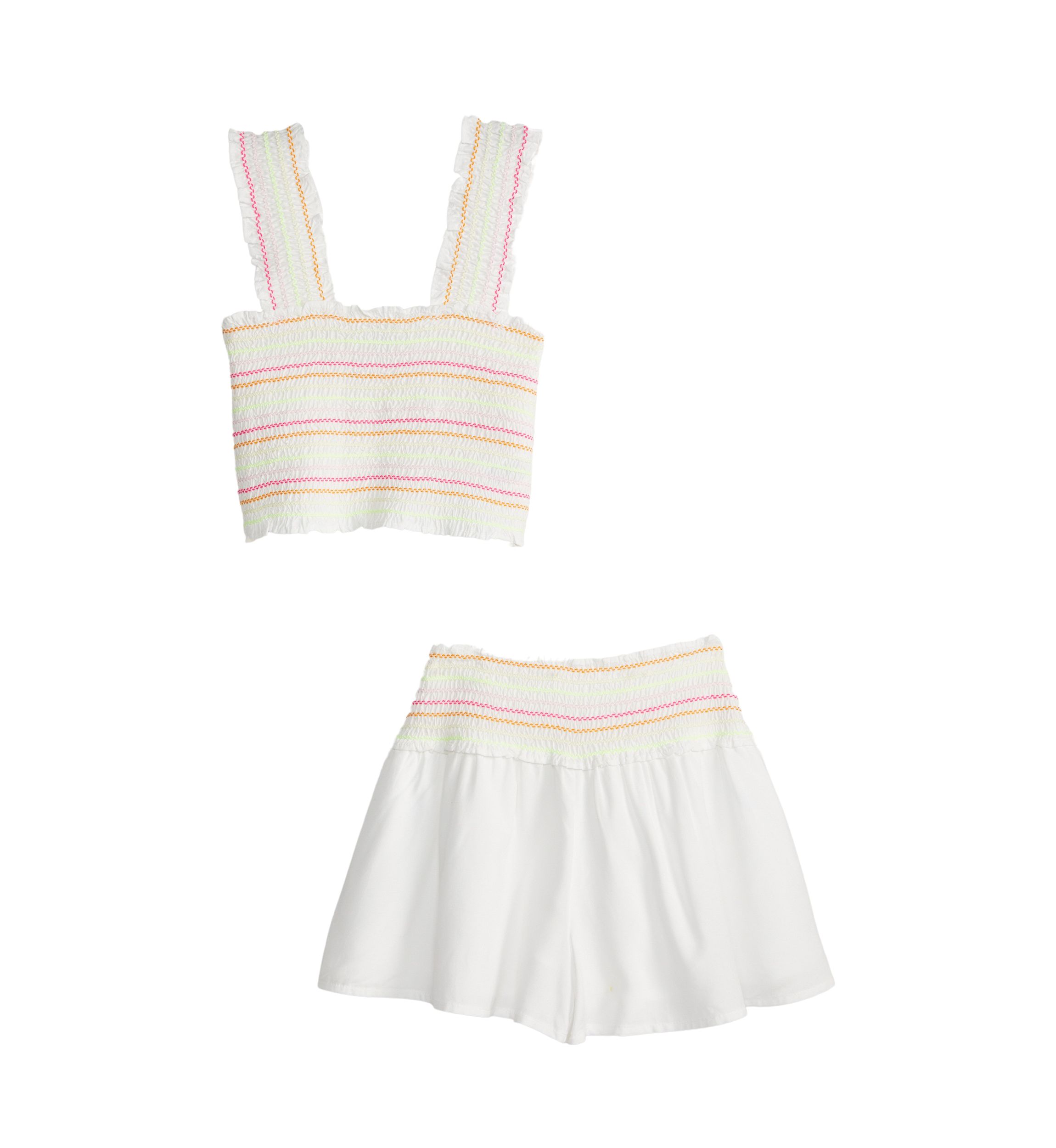 Girls 7-16 Smocked Set 