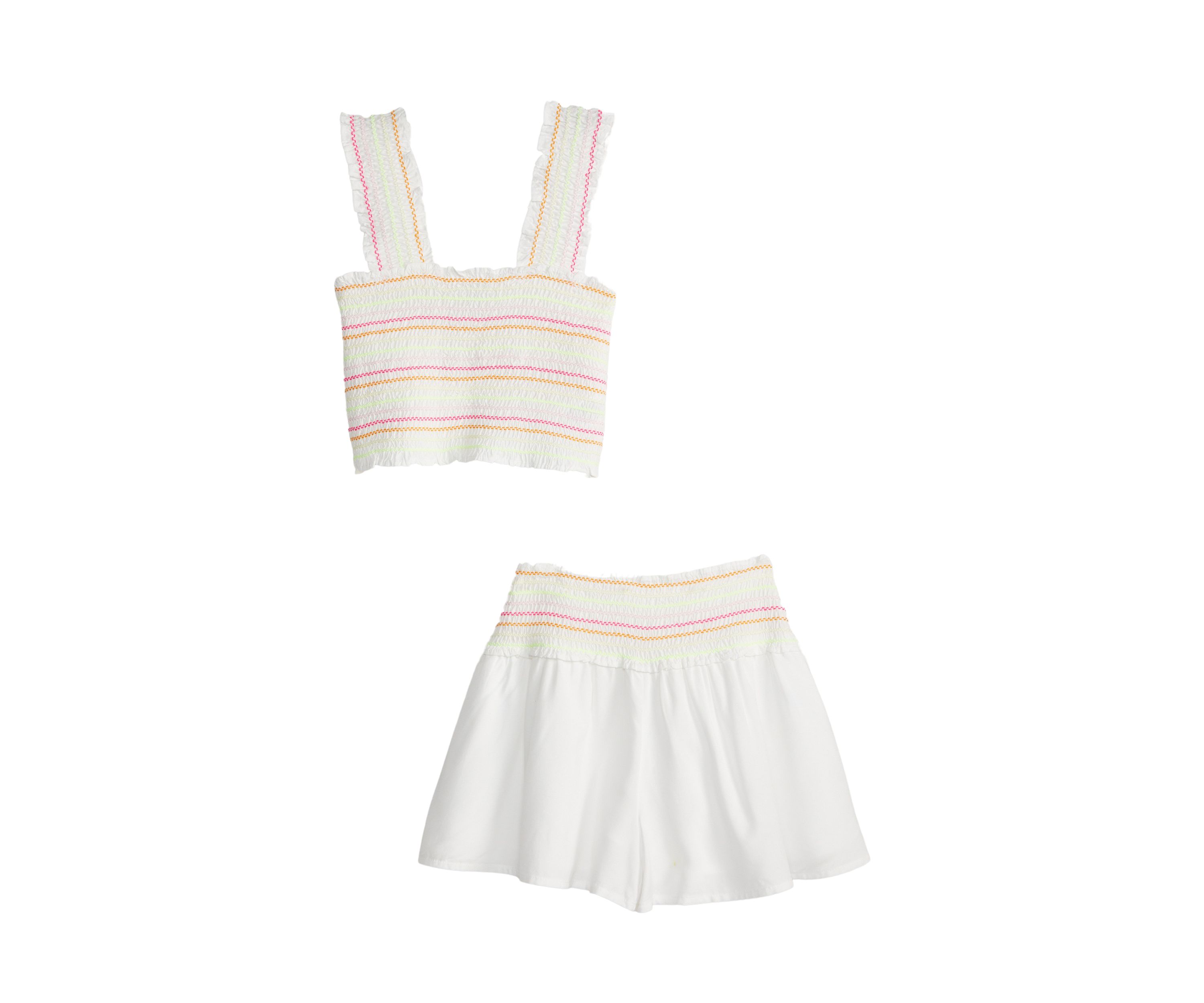 Girls 7-16 Smocked Set 