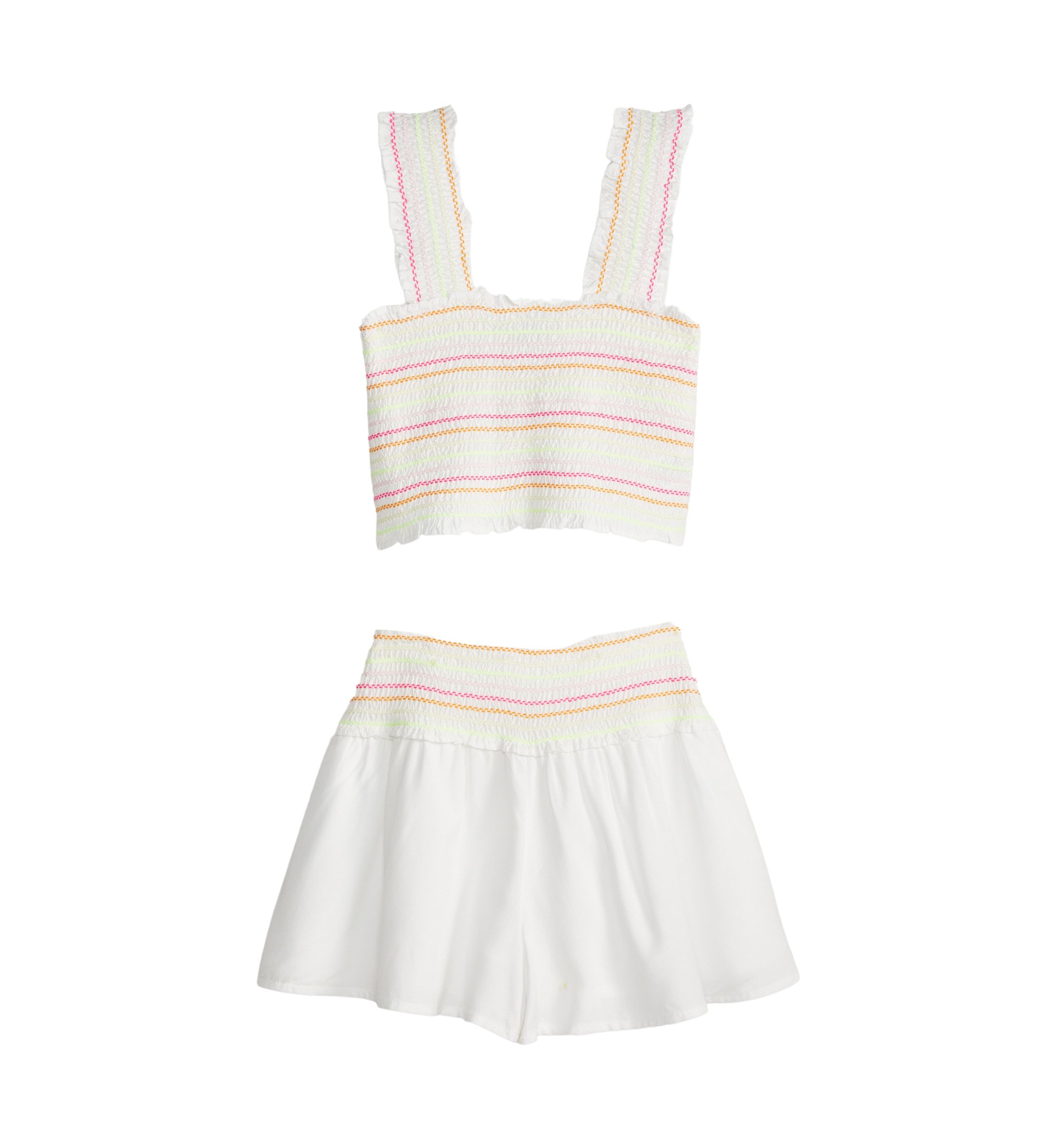 Girls 7-16 Smocked Set 