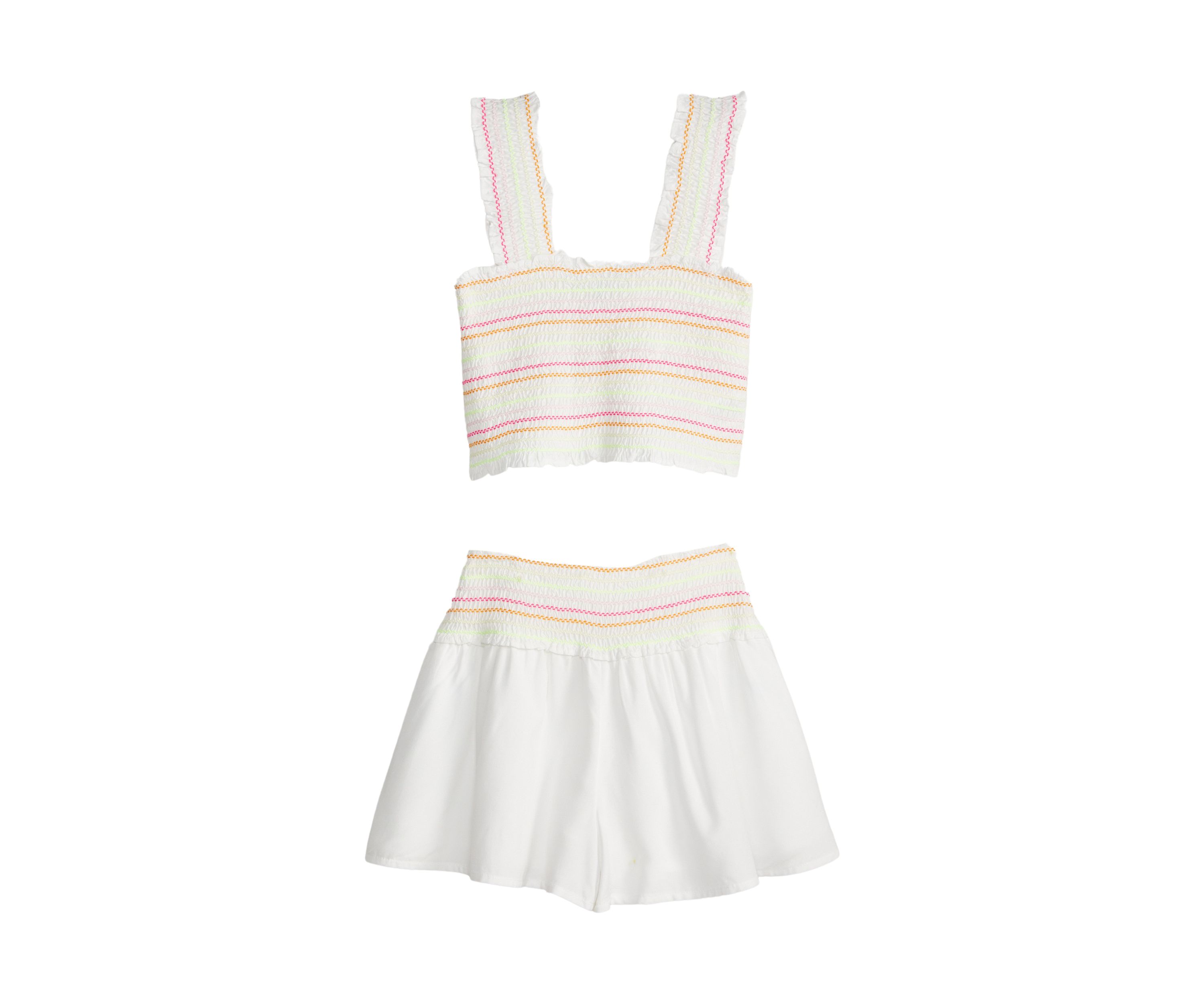 Girls 7-16 Smocked Set 