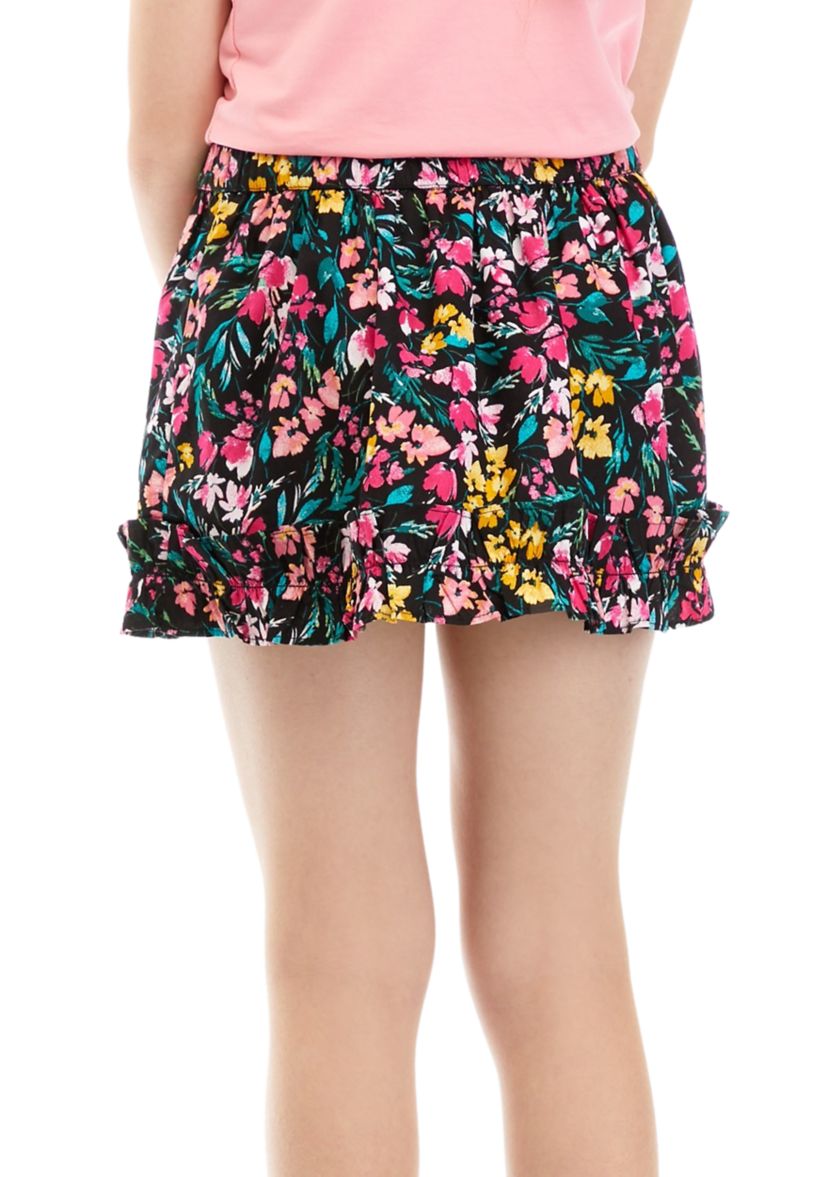 Girls 7-16 Printed Skirt