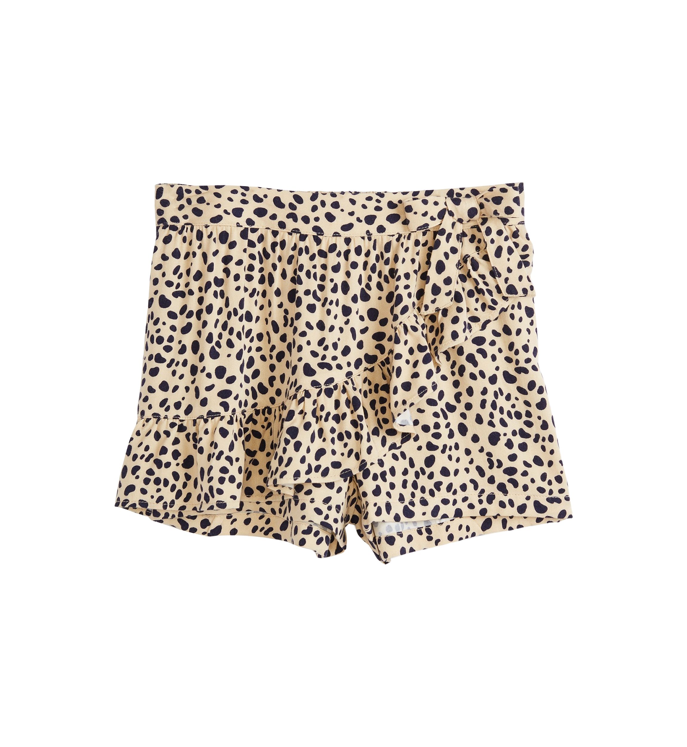 Girls 4-6x Printed Wrap Ruffle Skort