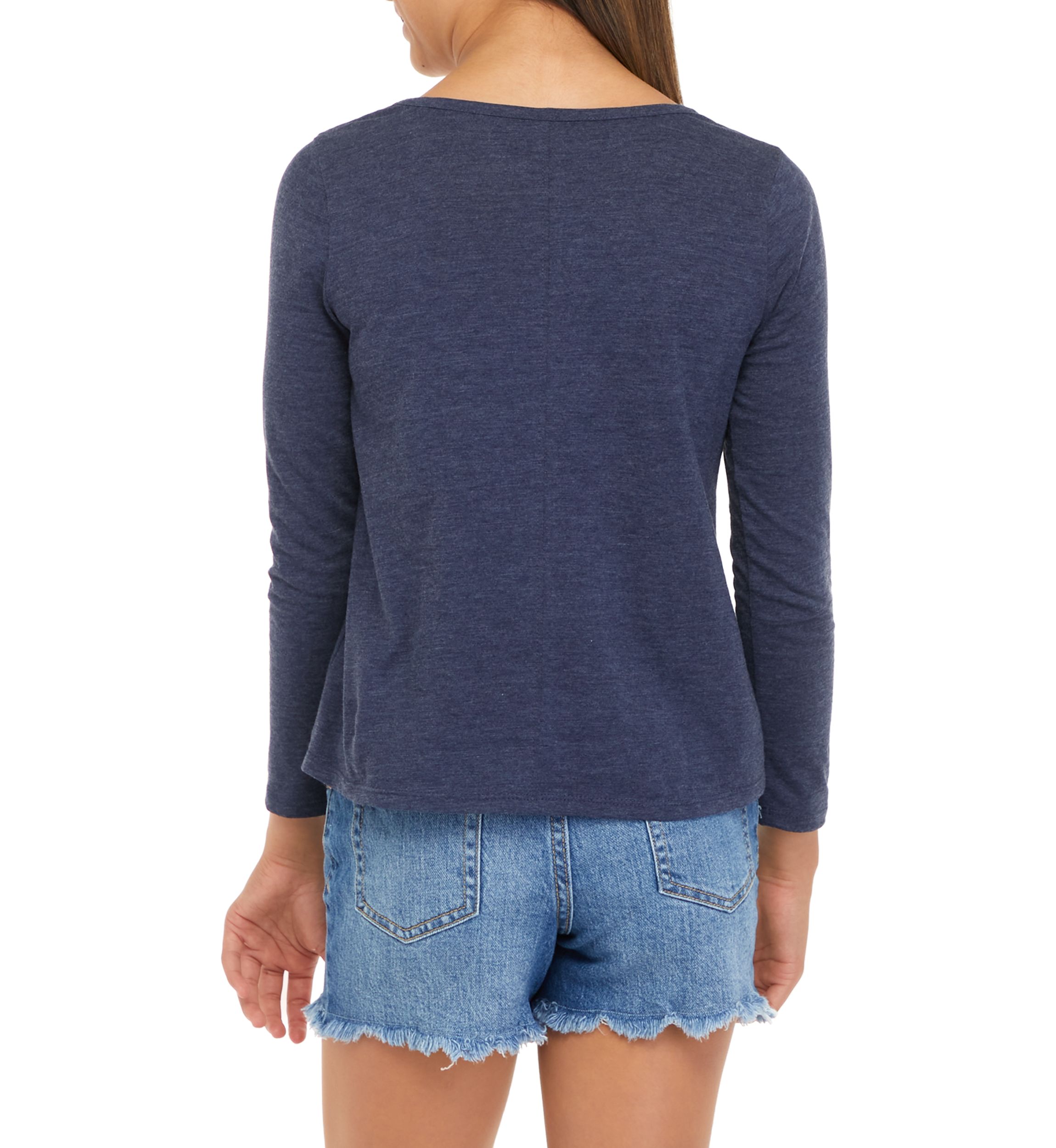 Girls 7-16 Long Sleeve Graphic T-Shirt 