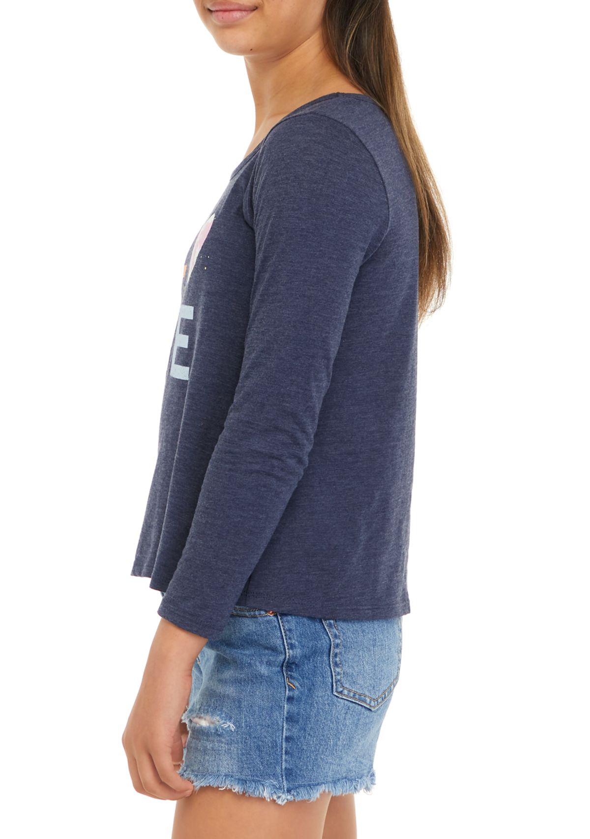 Girls 7-16 Long Sleeve Graphic T-Shirt 