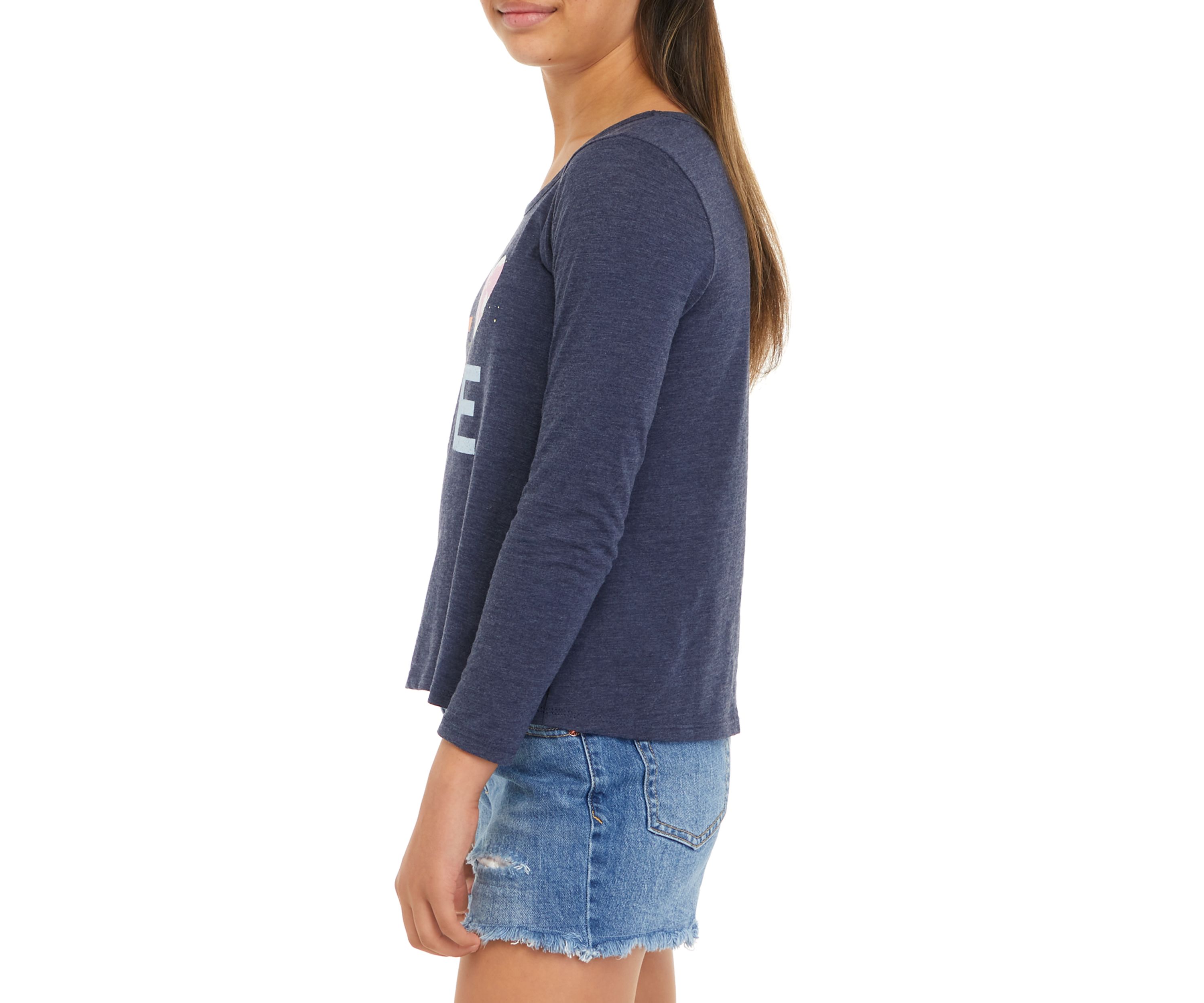 Girls 7-16 Long Sleeve Graphic T-Shirt 