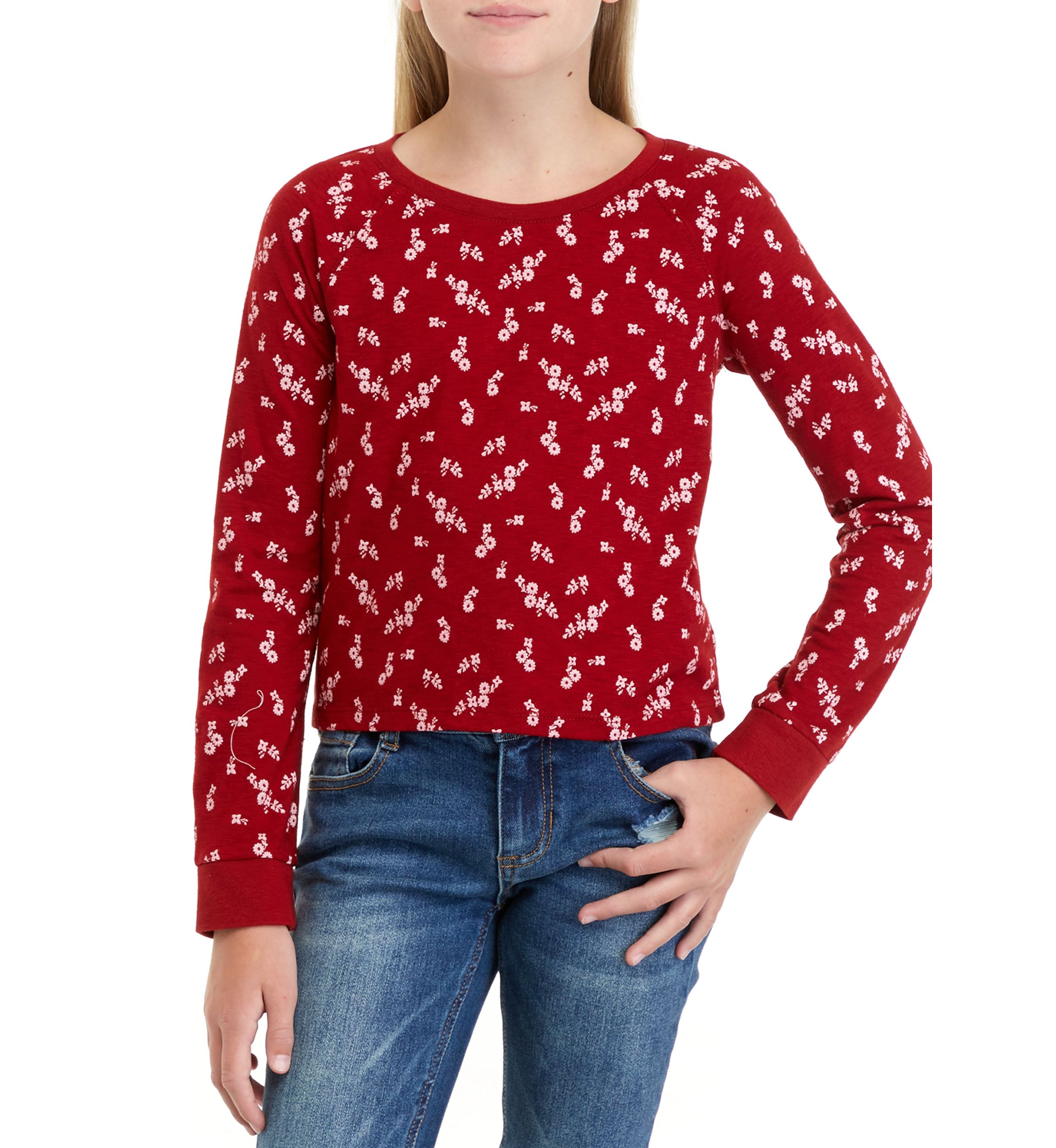Girls 7-16 Long Sleeve Graphic T-Shirt