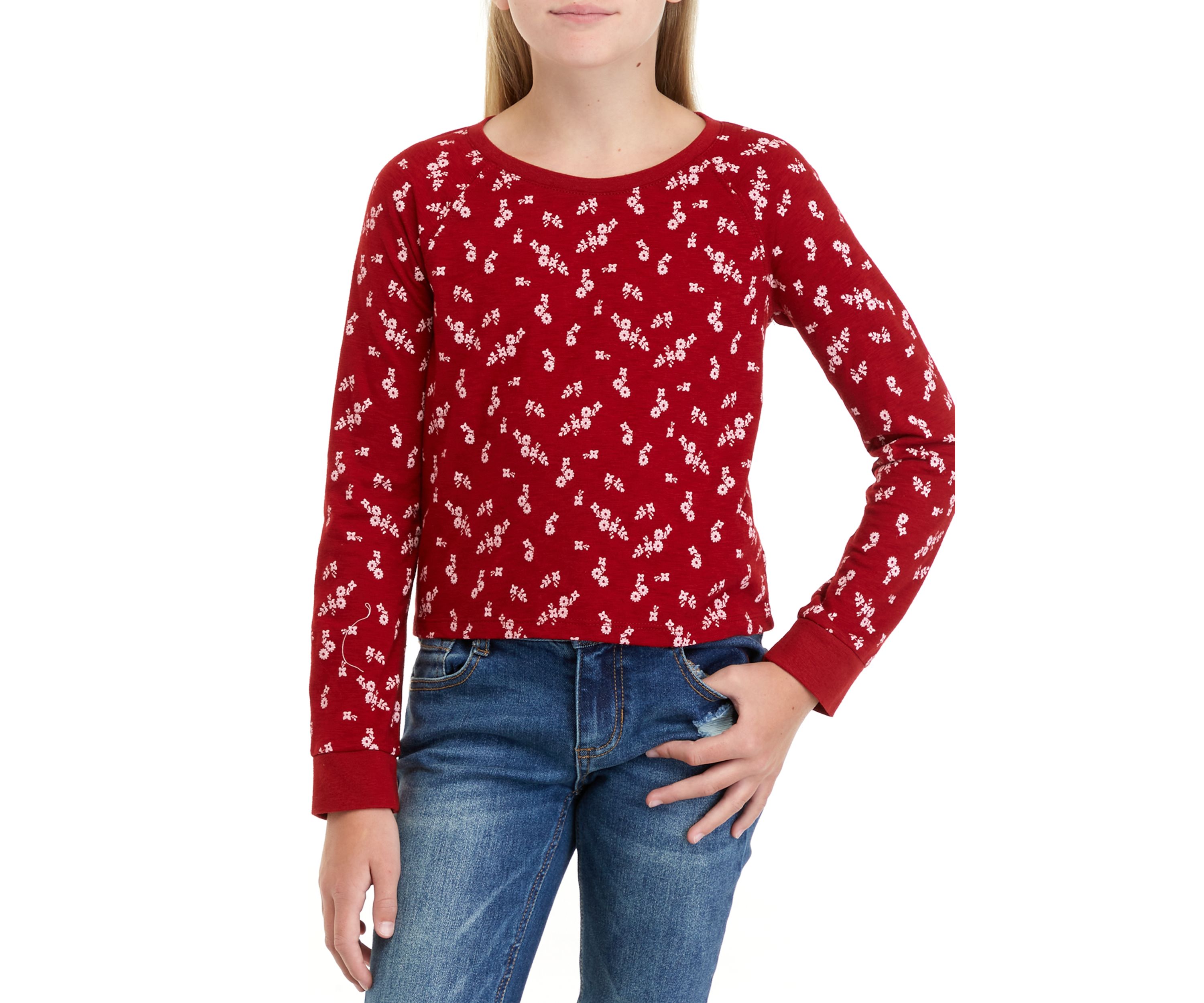 Girls 7-16 Long Sleeve Graphic T-Shirt