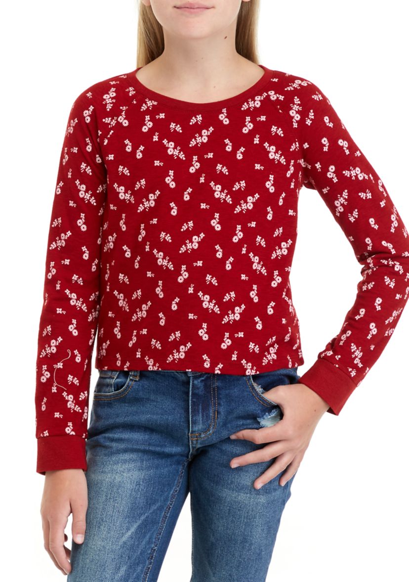 Girls 7-16 Long Sleeve Graphic T-Shirt