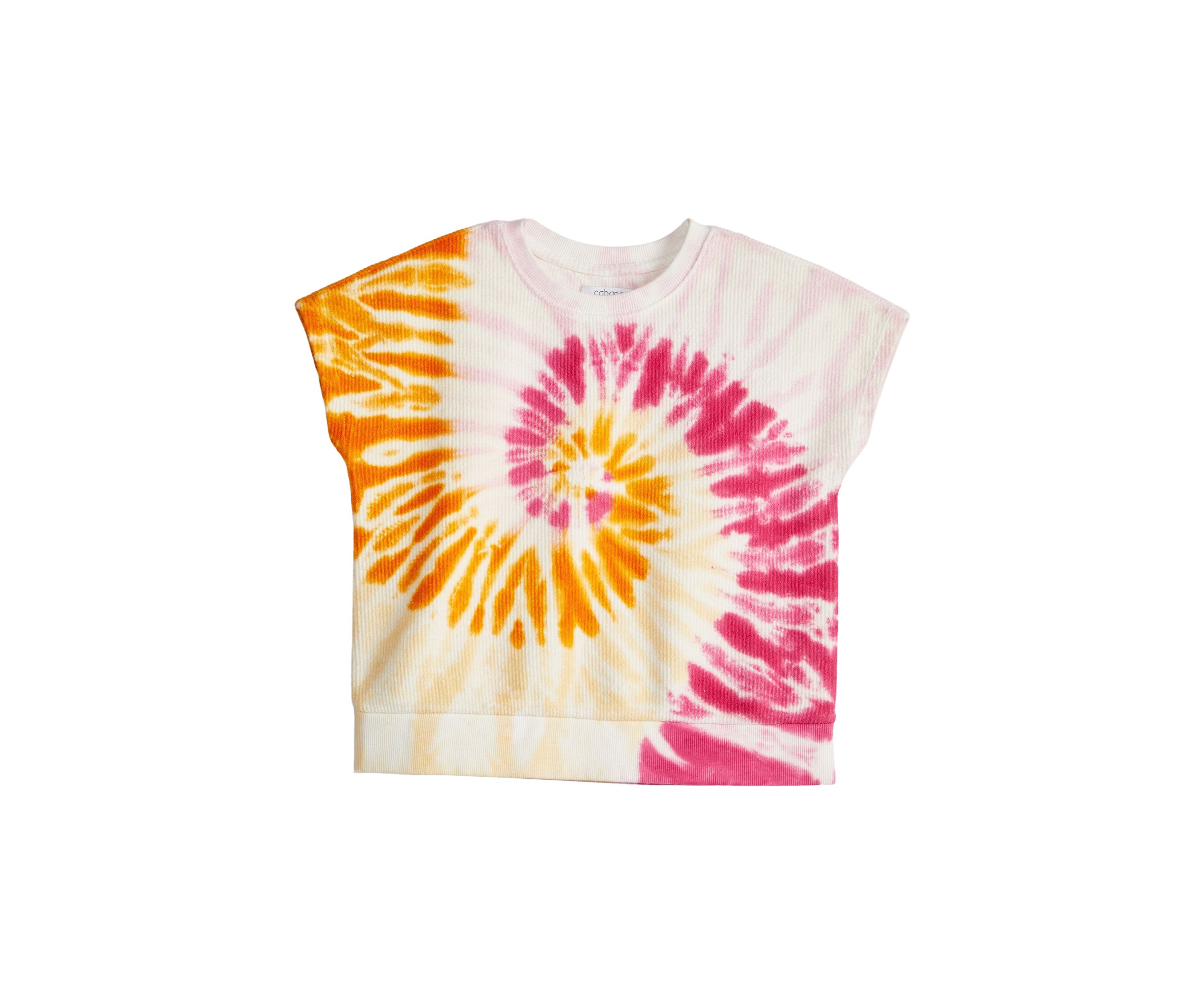 Girls 7-16 Dolman Sleeve Tie Dye Shirt 