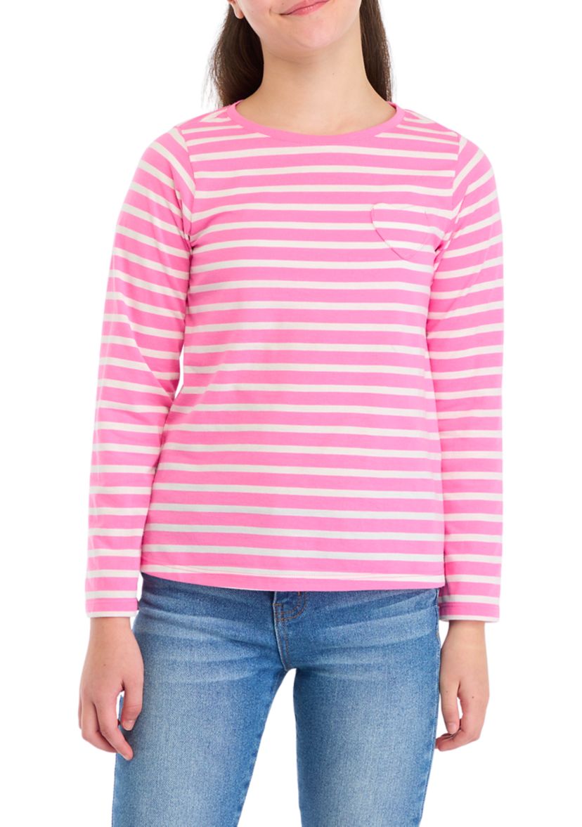 Girls 7-16 Striped T-Shirt