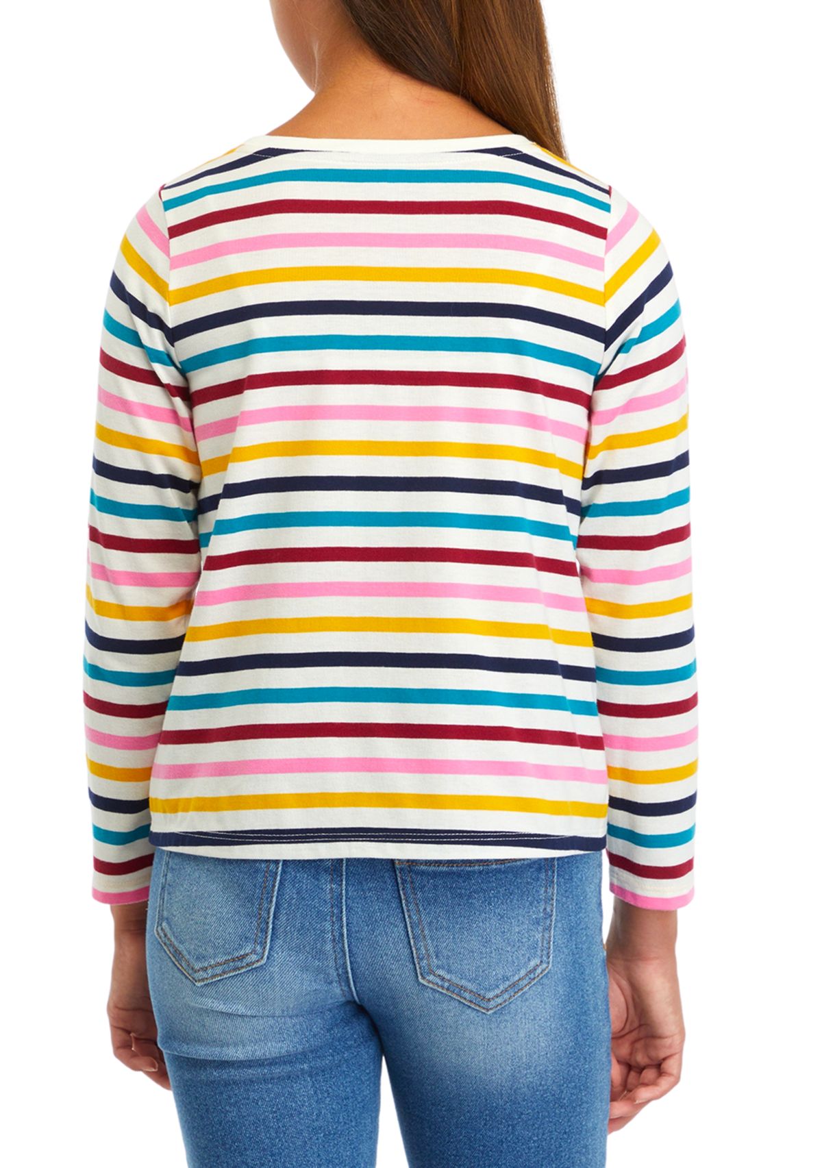 Girls 7-16 Striped T-Shirt