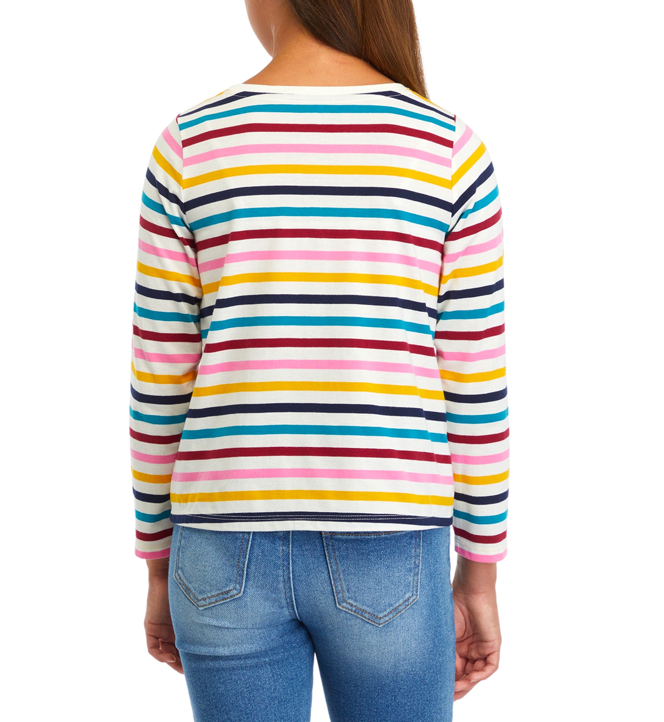 Girls 7-16 Striped T-Shirt