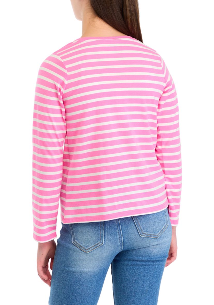 Girls 7-16 Striped T-Shirt