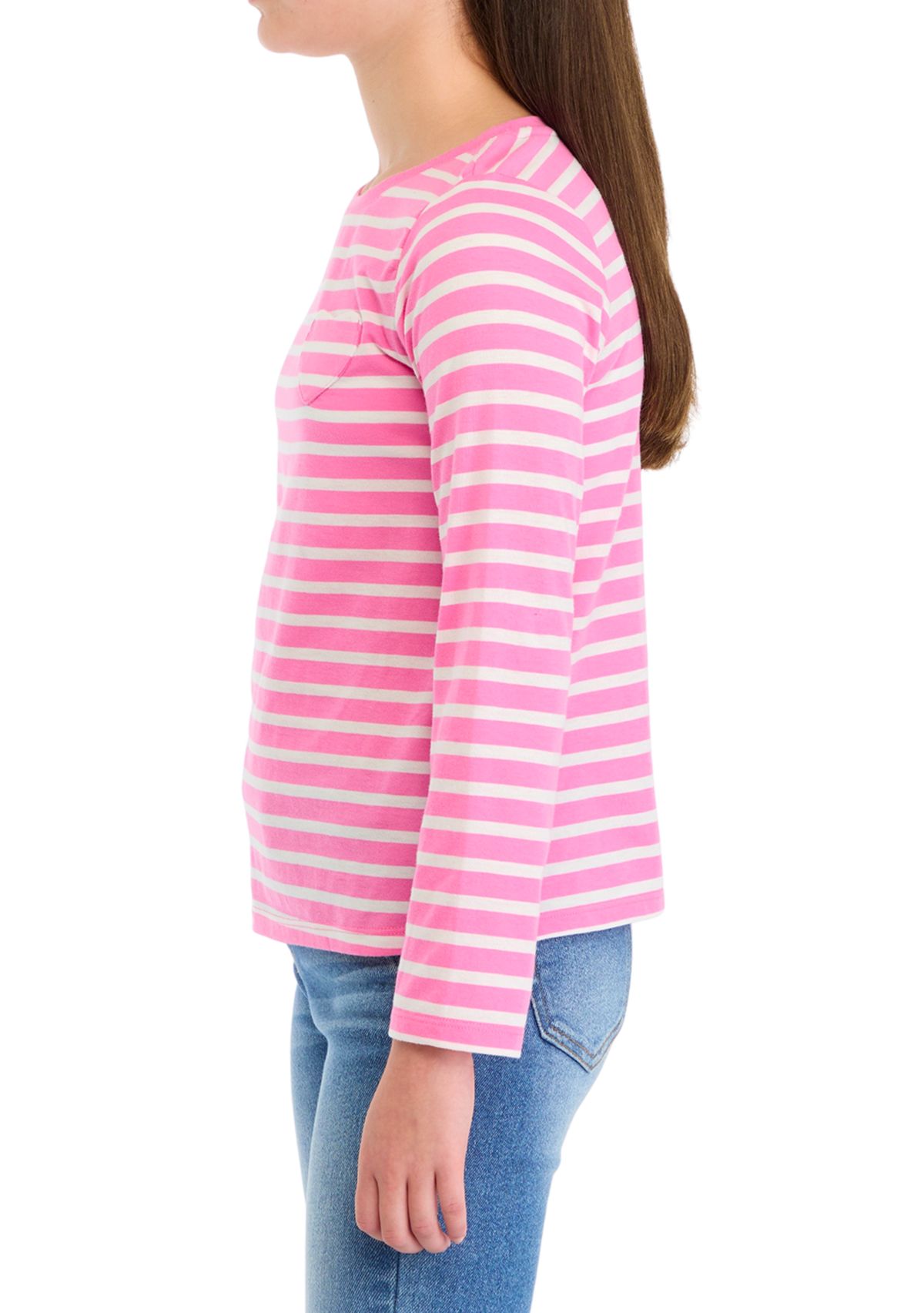 Girls 7-16 Striped T-Shirt