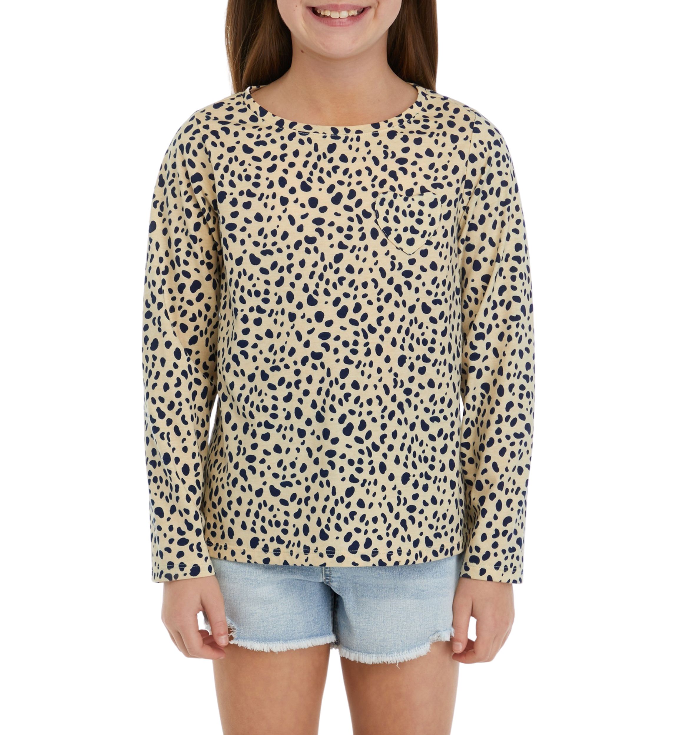 Girls 7-16 Essential Printed Top