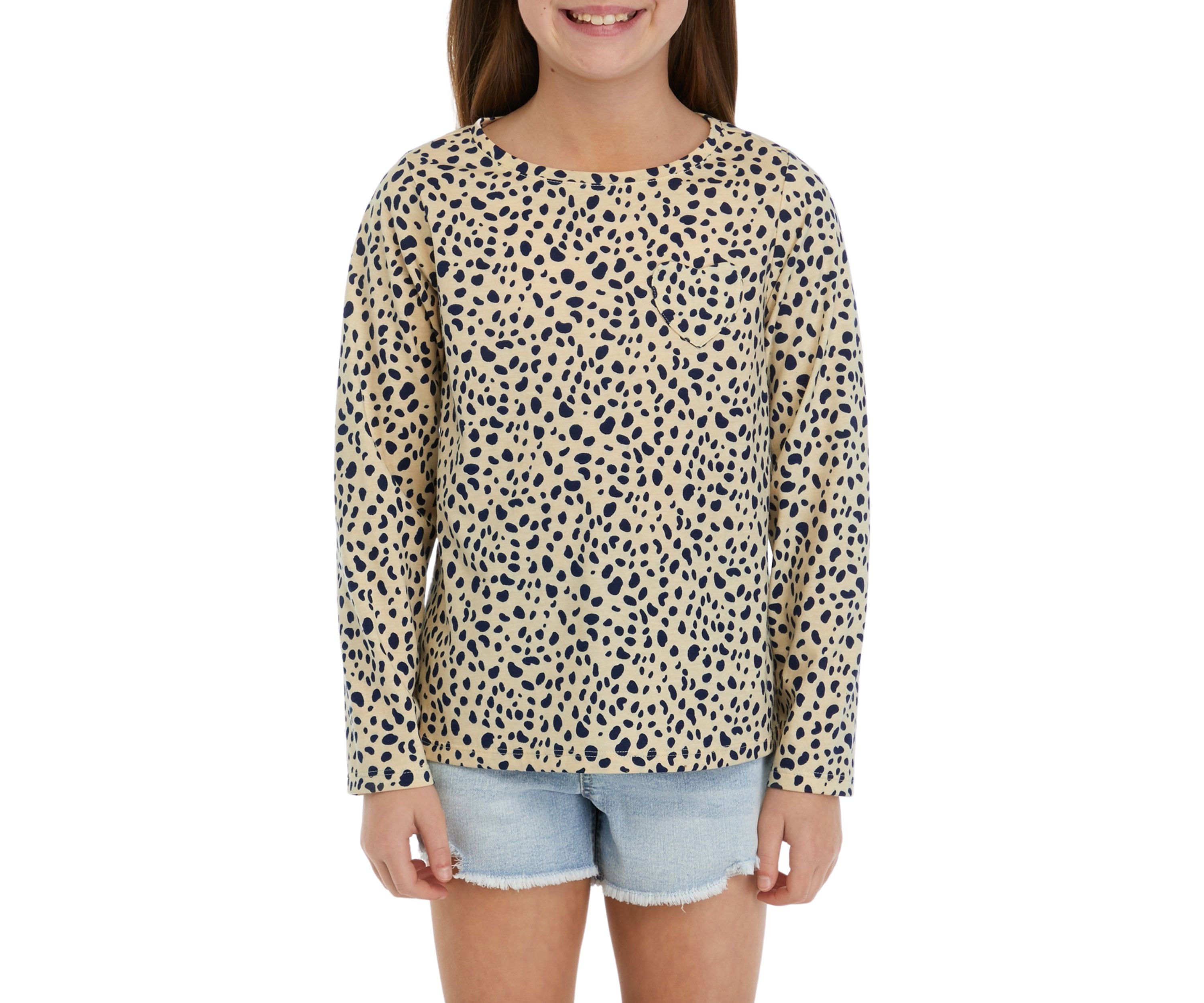 Girls 7-16 Essential Printed Top