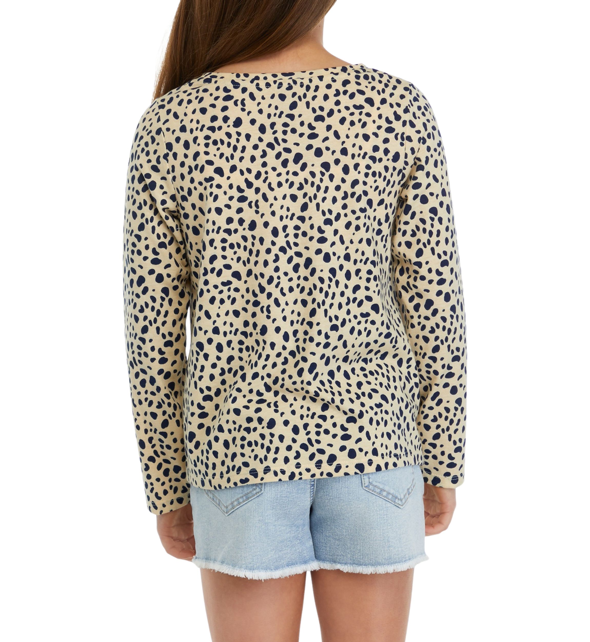 Girls 7-16 Essential Printed Top