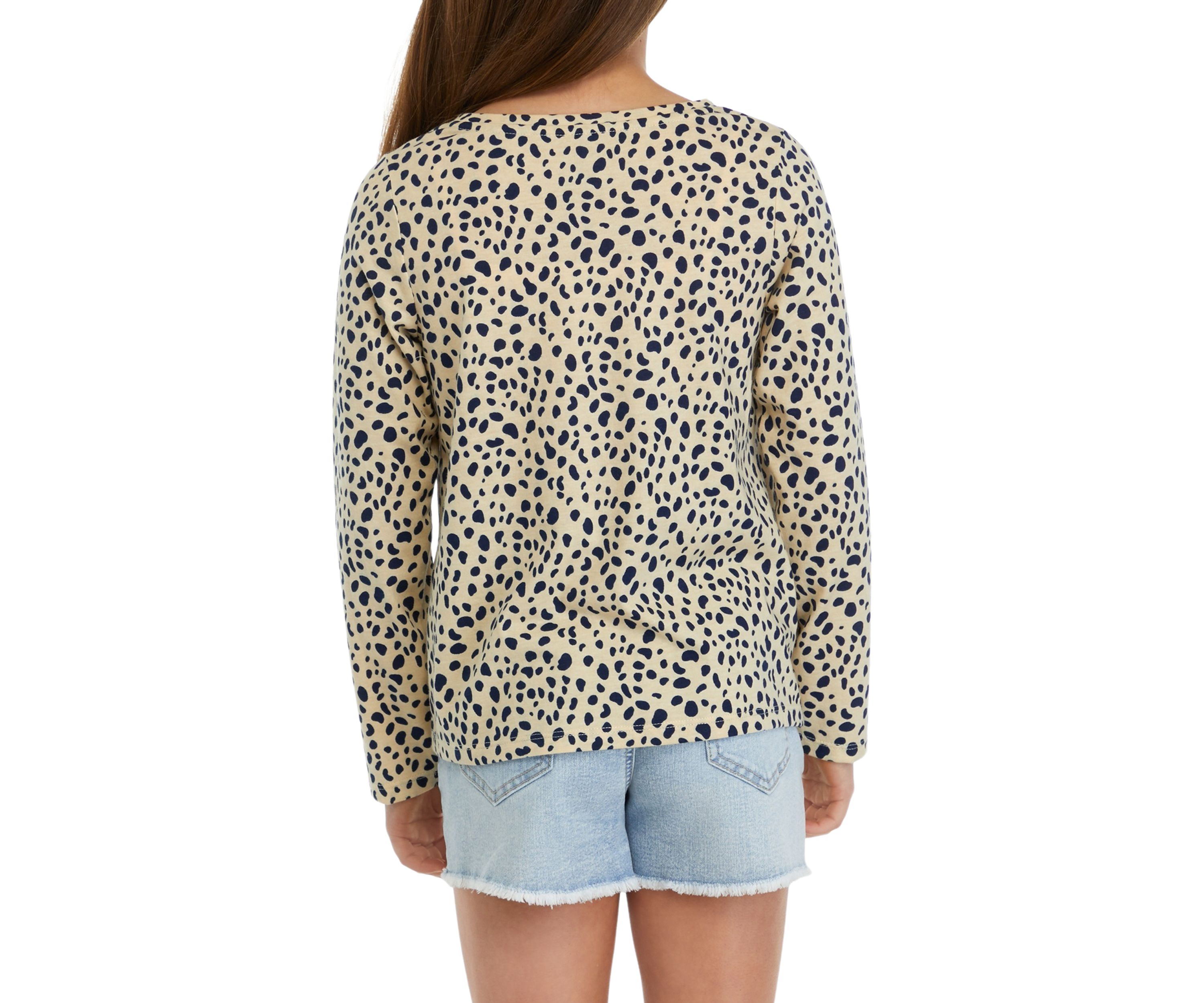 Girls 7-16 Essential Printed Top